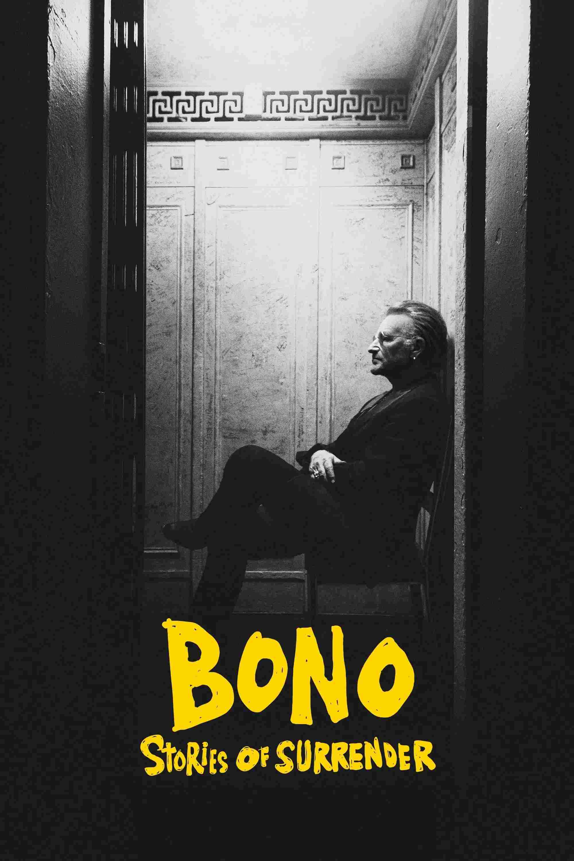 Poster chính thức của phim Phim Tài Liệu, Phim Ca Nhạc "Bono: Câu Chuyện Về Sự Buông Bỏ" (Bono: Stories of Surrender - 2025), với sự tham gia của diễn viên Bono.