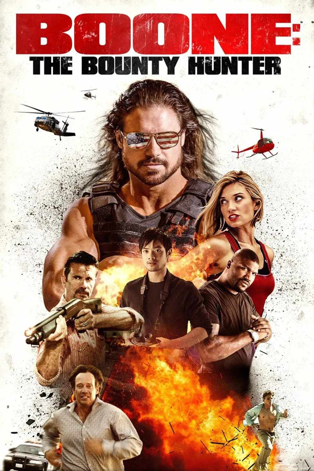 Poster chính thức của phim Phim Hành Động "Boone: Thợ Săn Tiền Thưởng" (Boone: The Bounty Hunter - 2017), với sự tham gia của diễn viên John Hennigan và Richard Tyson.