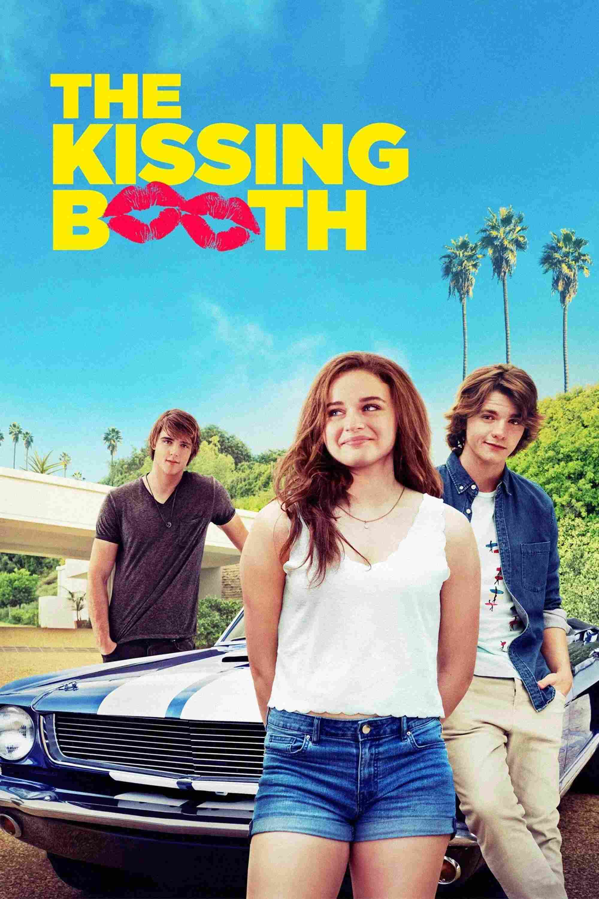 Poster chính thức của phim Phim Tình Cảm, Phim Hài "Bốt Hôn" (The Kissing Booth - 2018), với sự tham gia của diễn viên Joey King và Joel Courtney.