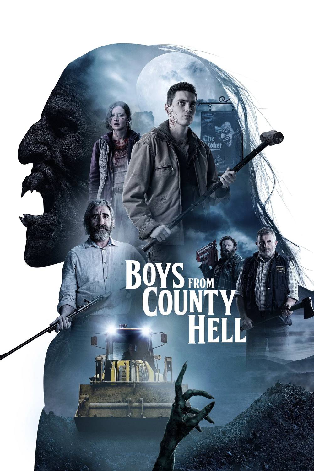 Poster chính thức của phim Phim Kinh Dị, Phim Hài "Boys from County Hell" (Boys from County Hell - 2021), với sự tham gia của diễn viên Jack Rowan và Nigel O'Neill.