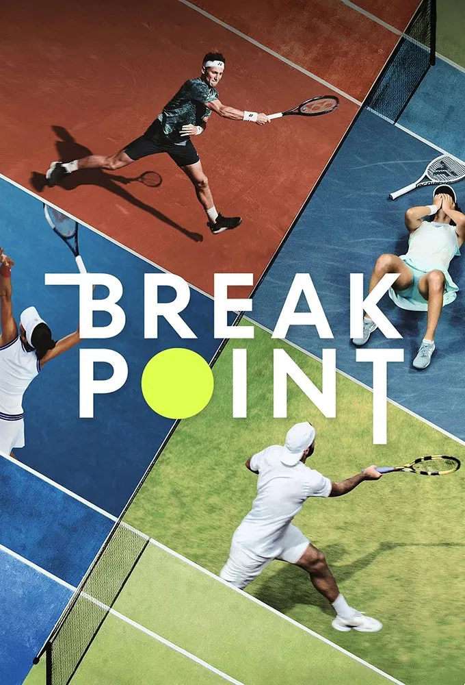 Poster chính thức của phim Phim Tài Liệu "Break Point: Đường Tới Grand Slam" (Break Point - 2023).