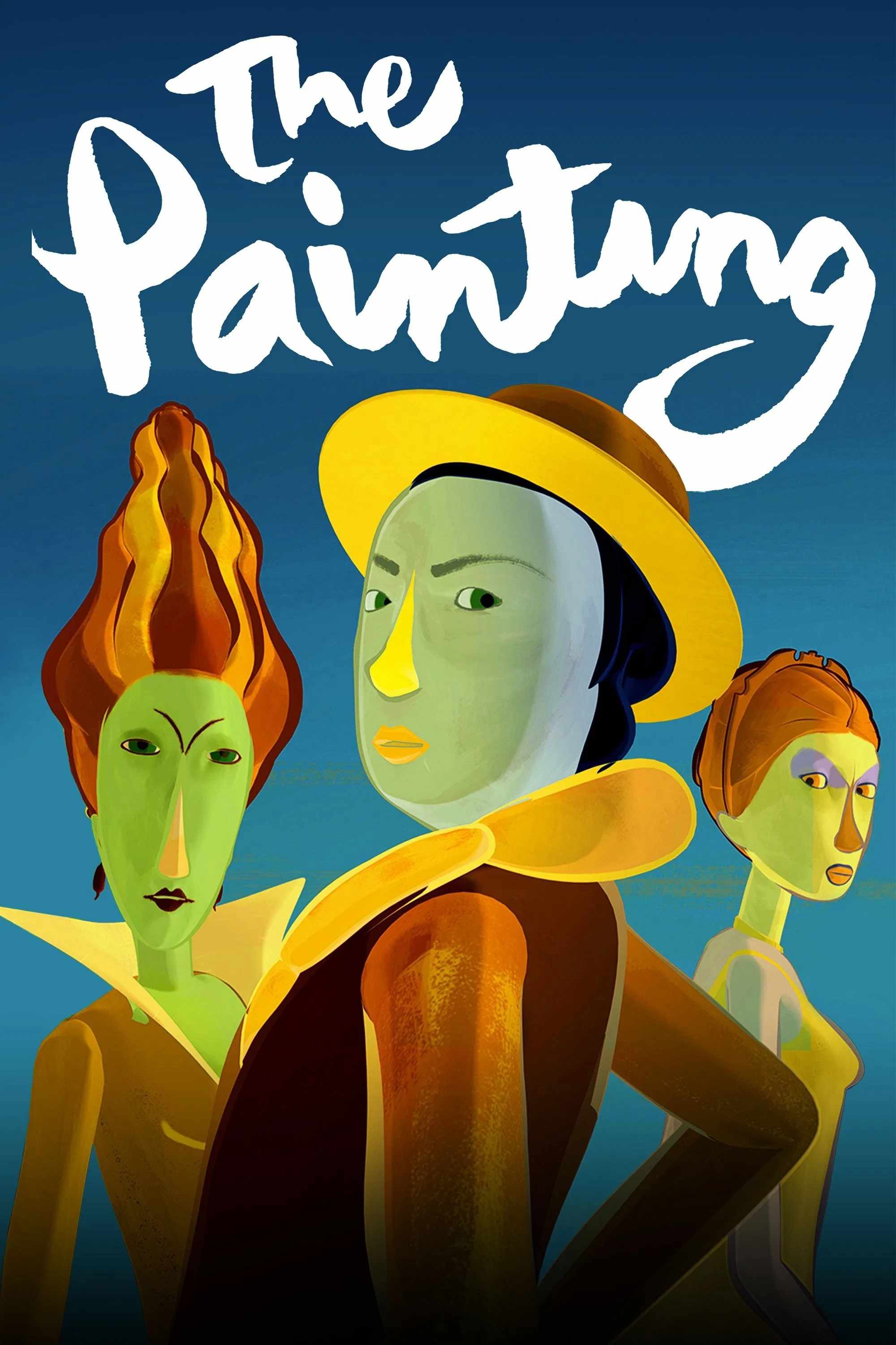Poster chính thức của phim Phim Giả Tượng, Phim Hoạt Hình "Bức Họa" (The Painting - 2011), với sự tham gia của diễn viên Chloé Berthier và Jessica Monceau.