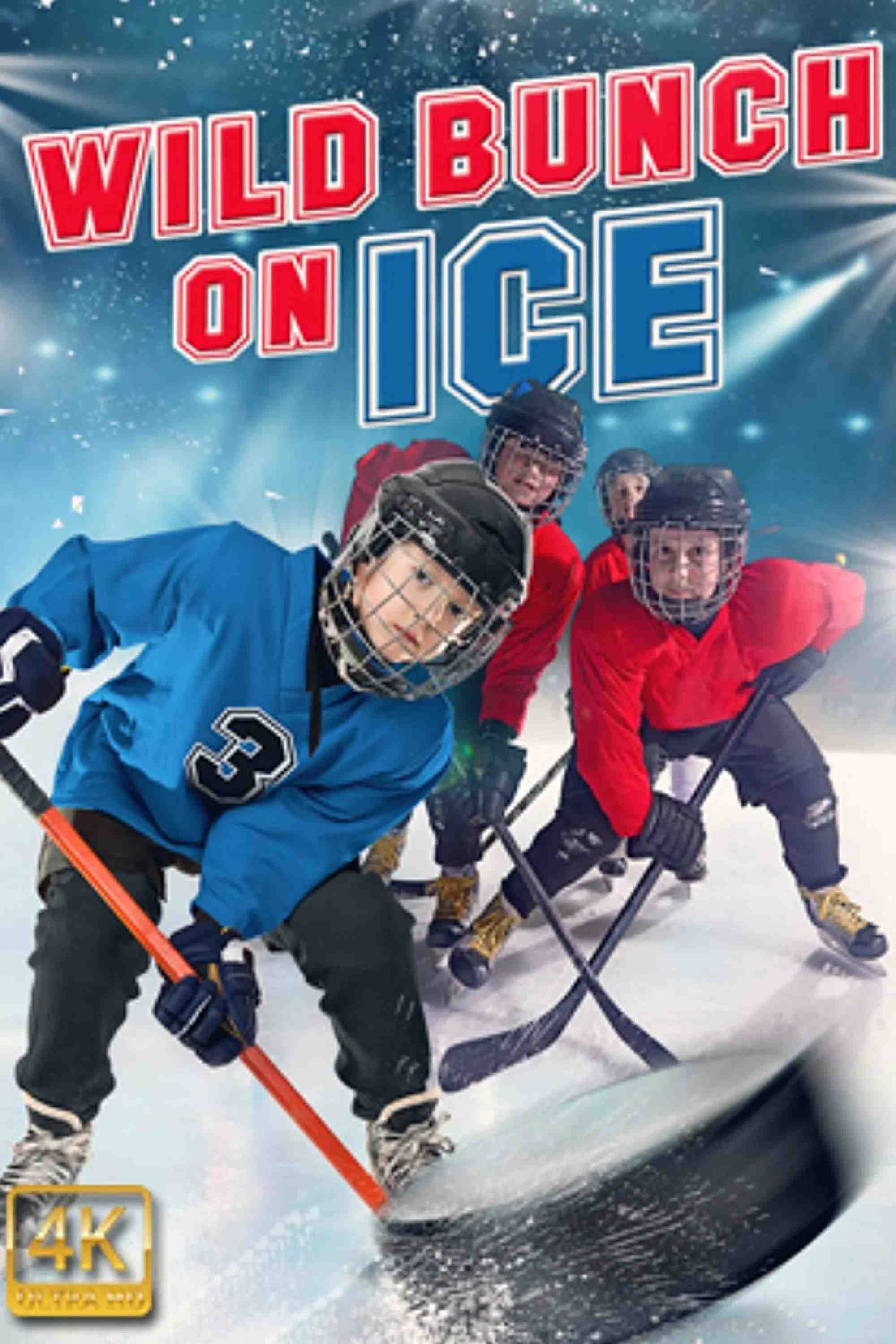 Poster chính thức của phim Phim Gia Đình "Bụi Dặm Hoang Dã Trên Băng" (Wild Bunch on Ice - 2020), với sự tham gia của diễn viên Kevin Farley và Steve Jodoin.