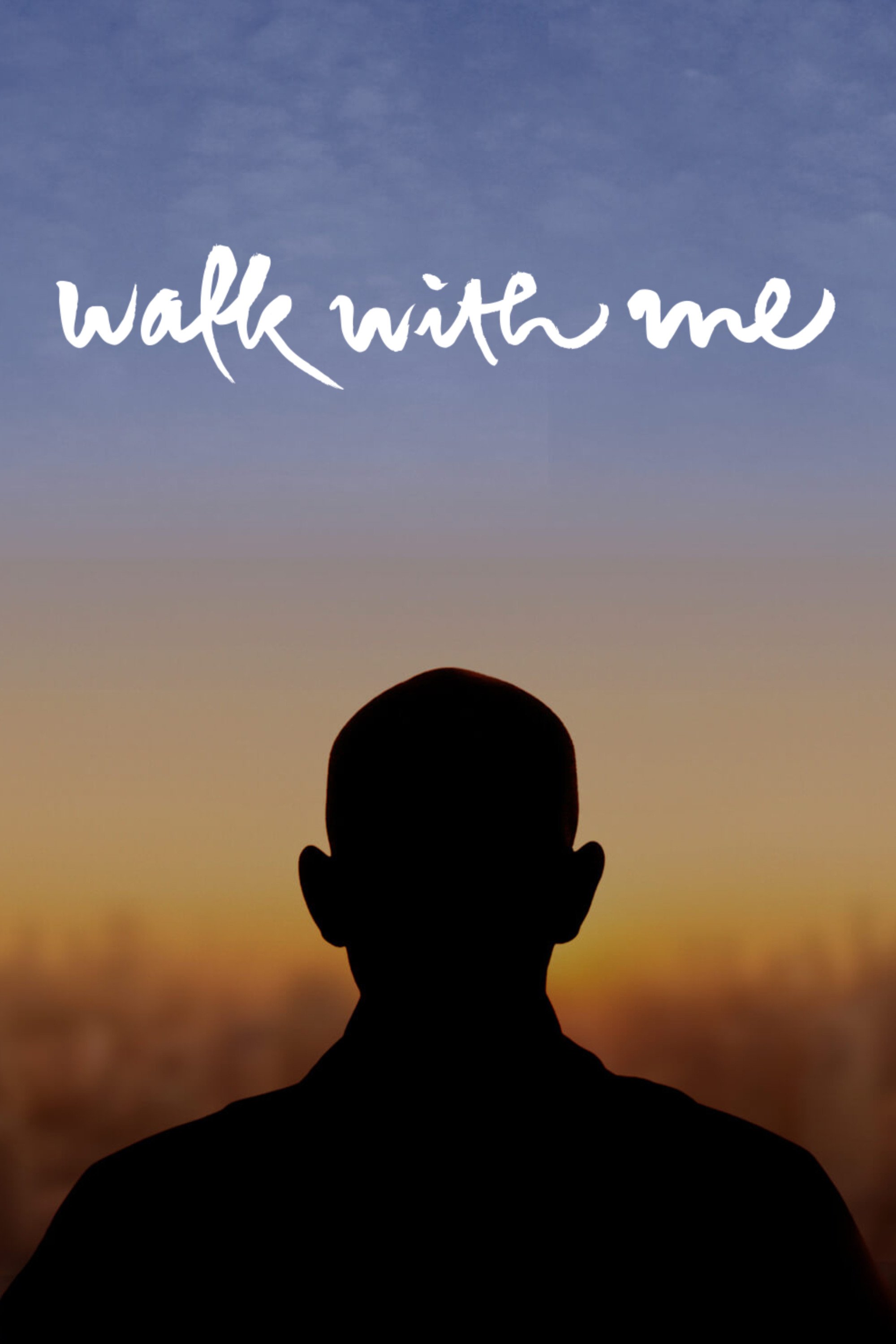 Poster chính thức của phim Phim Tài Liệu "Bước Chân An Lạc" (Walk with Me - 2017), với sự tham gia của diễn viên Benedict Cumberbatch.