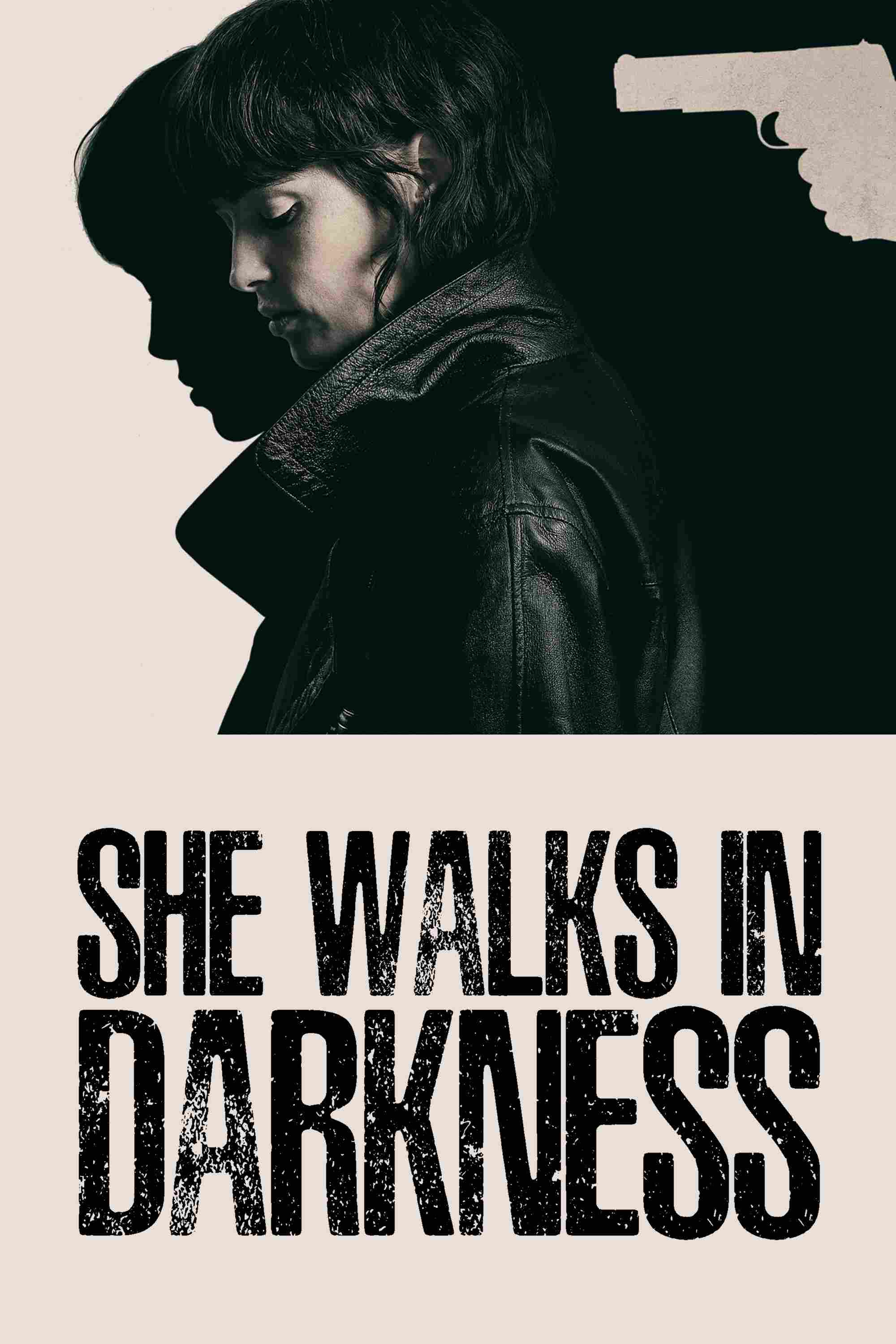 Poster chính thức của phim Phim Tâm Lý, Phim Giật Gân "Bước Đi Trong Bóng Tối" (She Walks in Darkness - 2025), với sự tham gia của diễn viên Susana Abaitua và Andrés Gertrúdix.