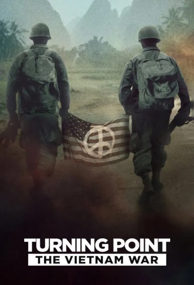 Poster chính thức của phim Phim Tài Liệu, Phim Chiến Tranh & Chính Trị "Bước Ngoặt: Chiến Tranh Việt Nam" (Turning Point: The Vietnam War - 2025).
