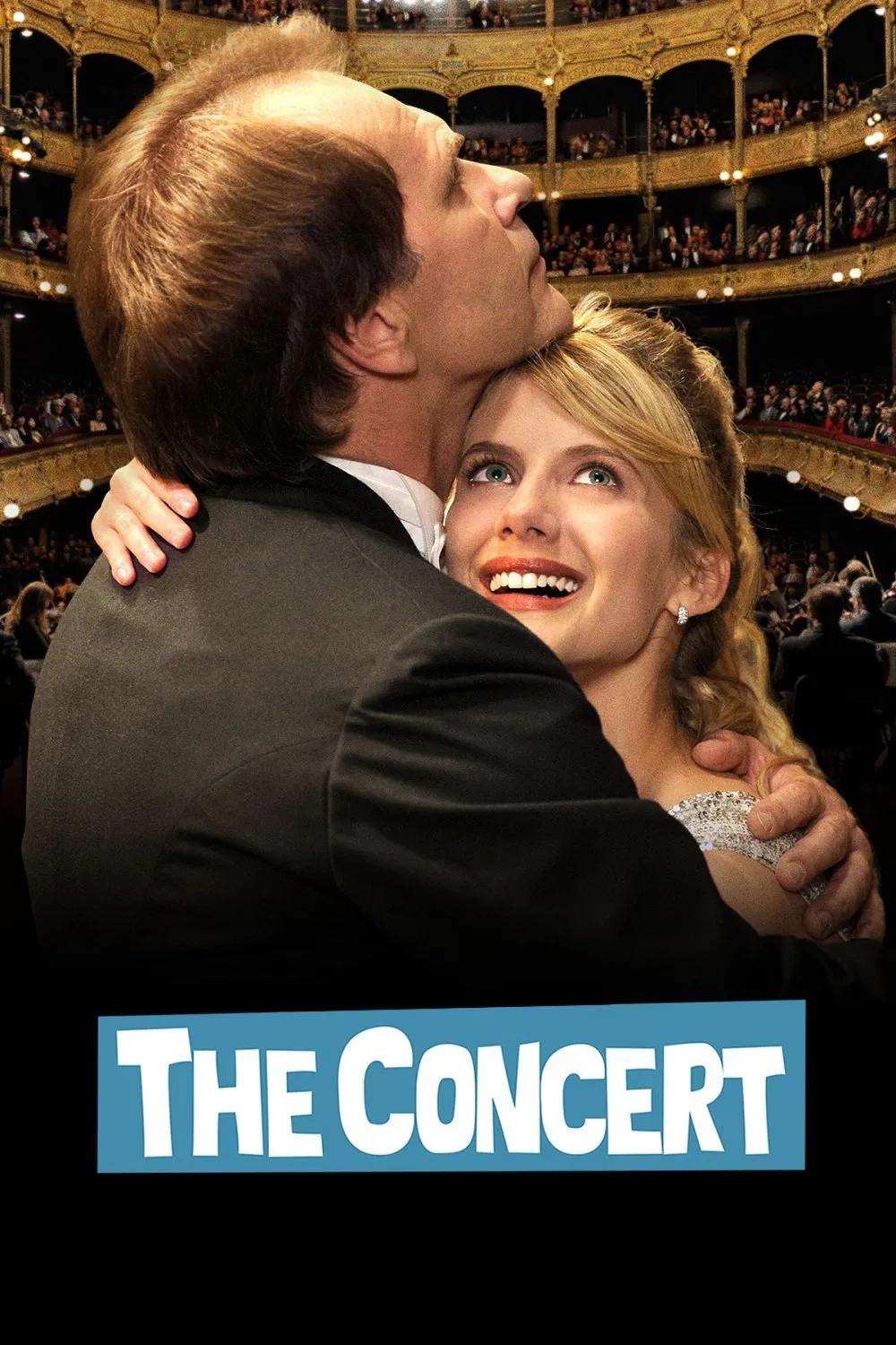 Poster chính thức của phim Phim Tâm Lý, Phim Hài "Buổi Hòa Nhạc" (The Concert - 2009), với sự tham gia của diễn viên Aleksey Guskov và Mélanie Laurent.