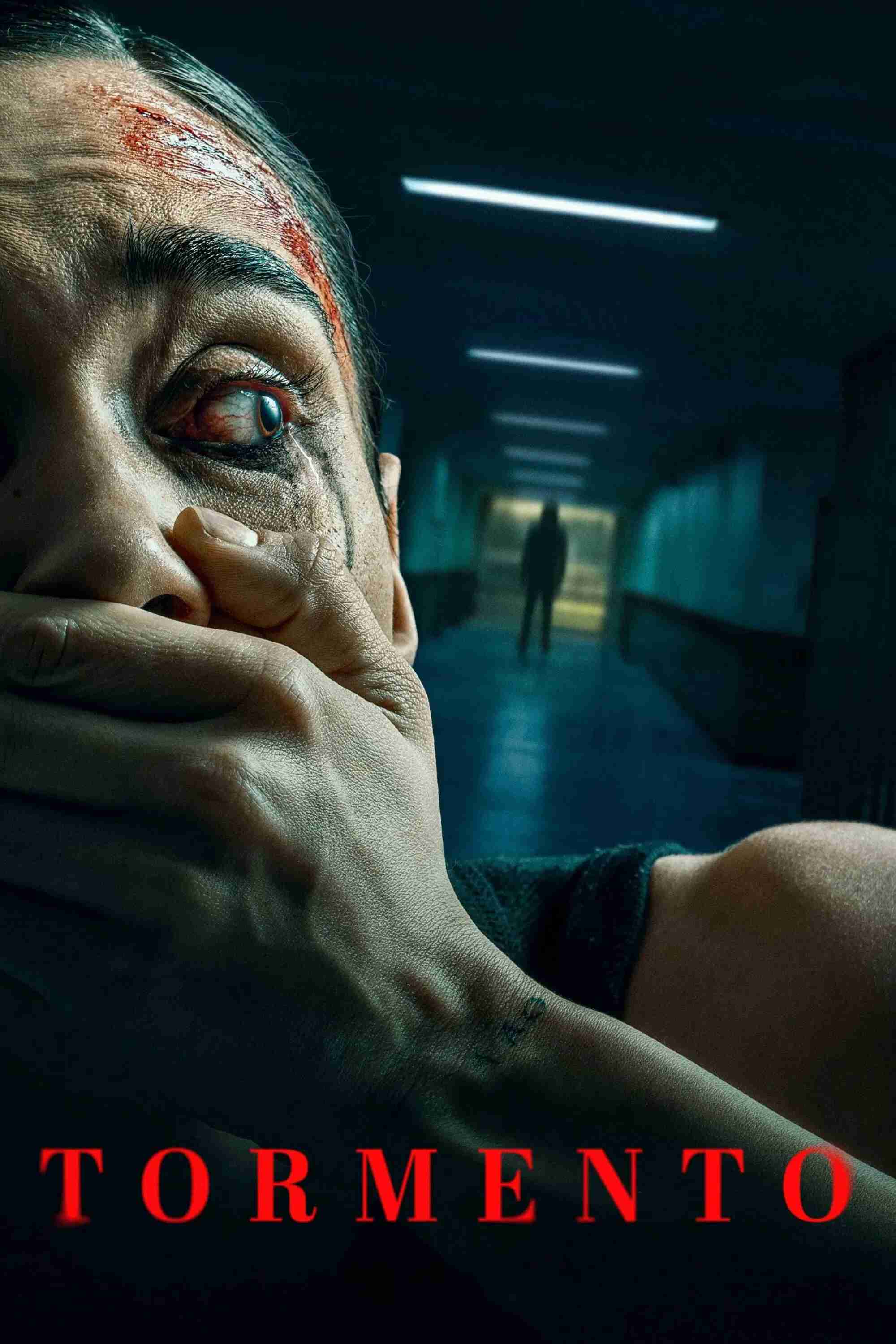 Poster chính thức của phim Phim Kinh Dị "Ca Trực Kinh Hoàng" (Torment - 2025), với sự tham gia của diễn viên Natalia Solián và Hoze Meléndez.