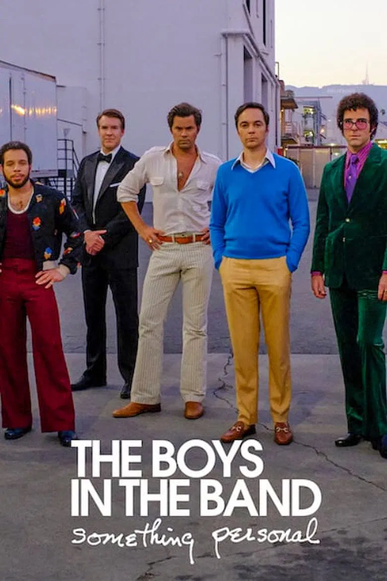 Poster chính thức của phim Phim Tài Liệu "Các chàng trai trong hội: Chuyện cá nhân" (The Boys in the Band: Something Personal - 2020), với sự tham gia của diễn viên Jim Parsons và Zachary Quinto.