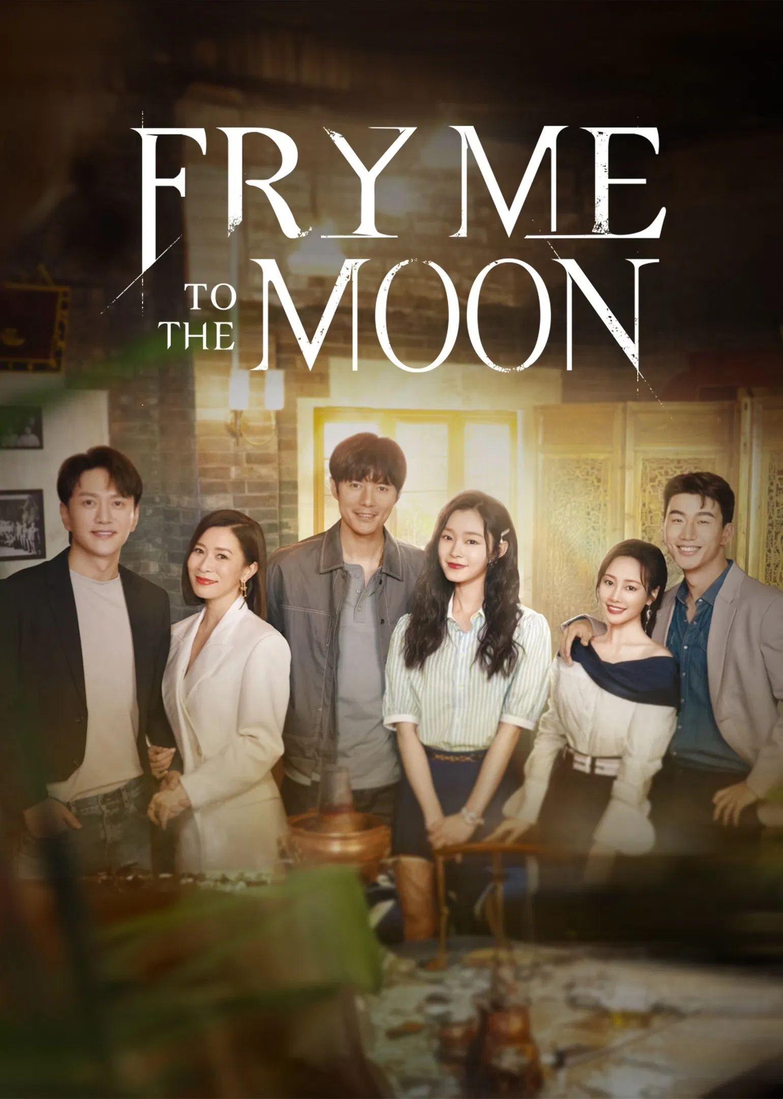Poster chính thức của phim Phim Tâm Lý "Các Cô Ấy Của Hôm Nay" (Fry Me to the Moon - 2024), với sự tham gia của diễn viên Tống Dật và Xa Thi Mạn.
