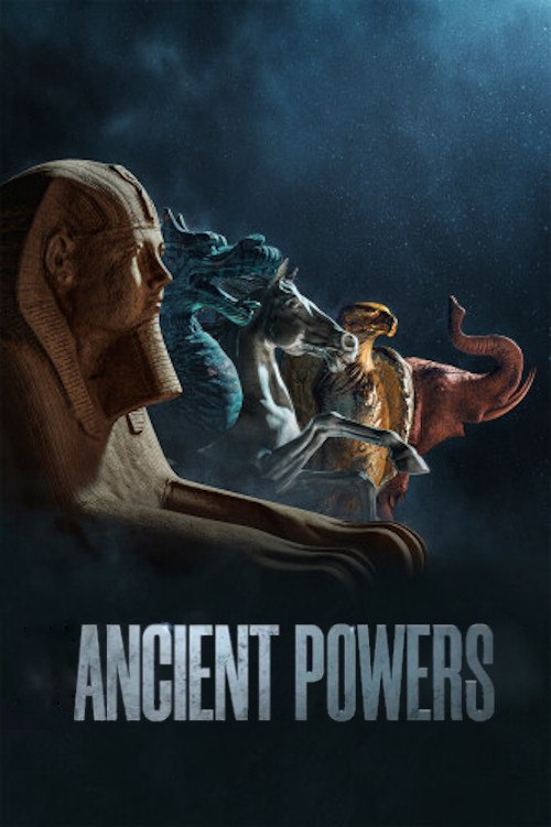 Poster chính thức của phim Phim Tài Liệu "Các Cường Quốc Cổ Đại" (Ancient Powers - 2023), với sự tham gia của diễn viên Salima Ikram.