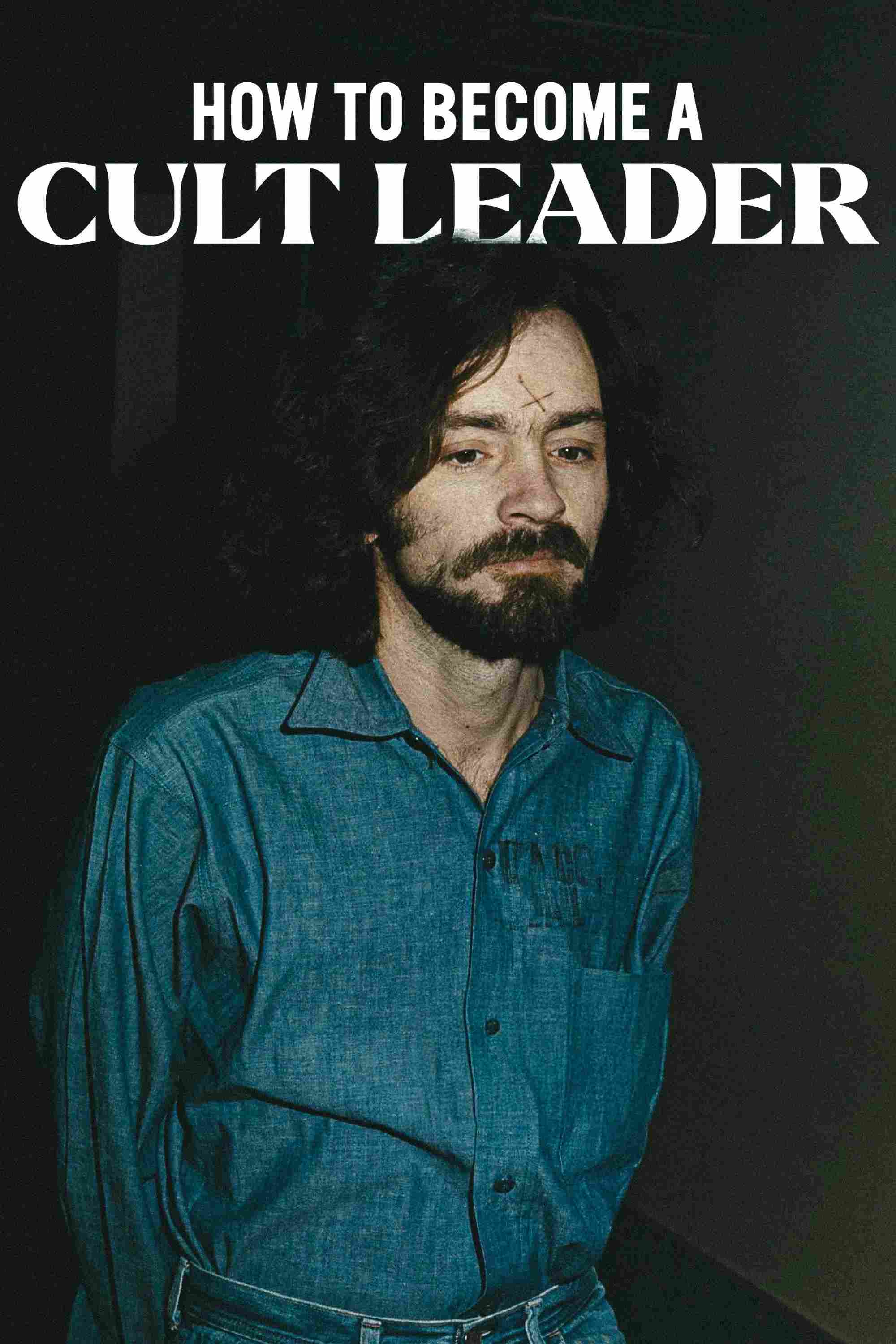 Poster chính thức của phim Phim Tài Liệu, Phim Hình Sự "Cách Trở Thành Thủ Lĩnh Giáo Phái" (How to Become a Cult Leader - 2023), với sự tham gia của diễn viên Peter Dinklage.