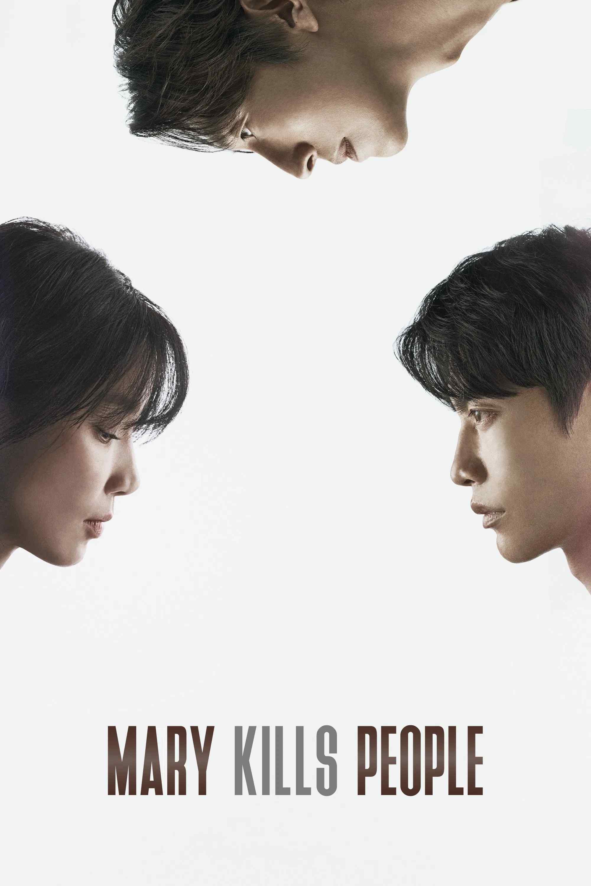 Poster chính thức của phim Phim Tâm Lý, Phim Hình Sự "Cái Chết Nhân Đạo" (Mary Kills People - 2025), với sự tham gia của diễn viên Lee Bo-young và Lee Min-ki.