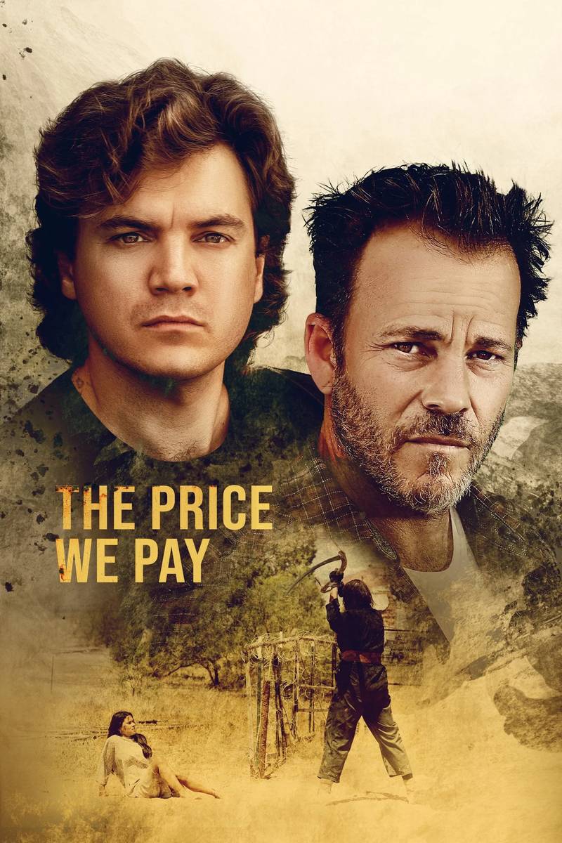 Poster chính thức của phim Phim Hành Động, Phim Giật Gân "Cái Giá Chúng Ta Phải Trả" (The Price We Pay - 2023), với sự tham gia của diễn viên Emile Hirsch và Stephen Dorff.