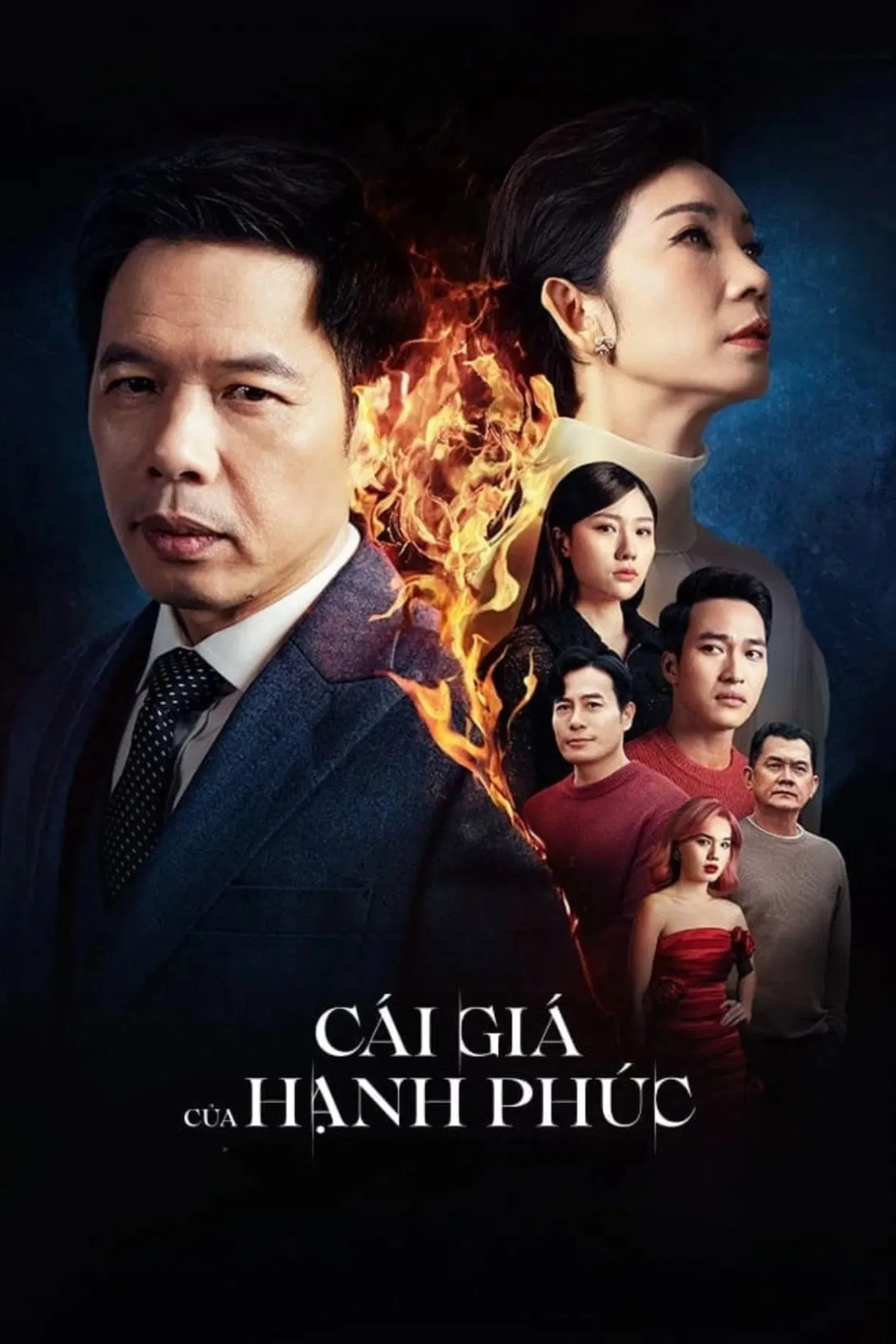 Poster chính thức của phim "Cái Giá Của Hạnh Phúc" (The Price Of Happiness - 2024), với sự tham gia của diễn viên Thái Hòa và Xuân Lan.