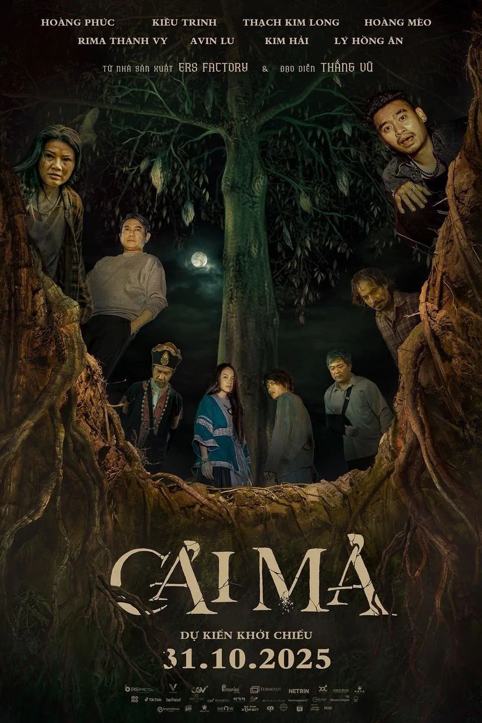 Poster chính thức của phim Phim Kinh Dị "Cải Mã" (Where It Began - 2025), với sự tham gia của diễn viên Kim Hải và Rima Thanh Vy.
