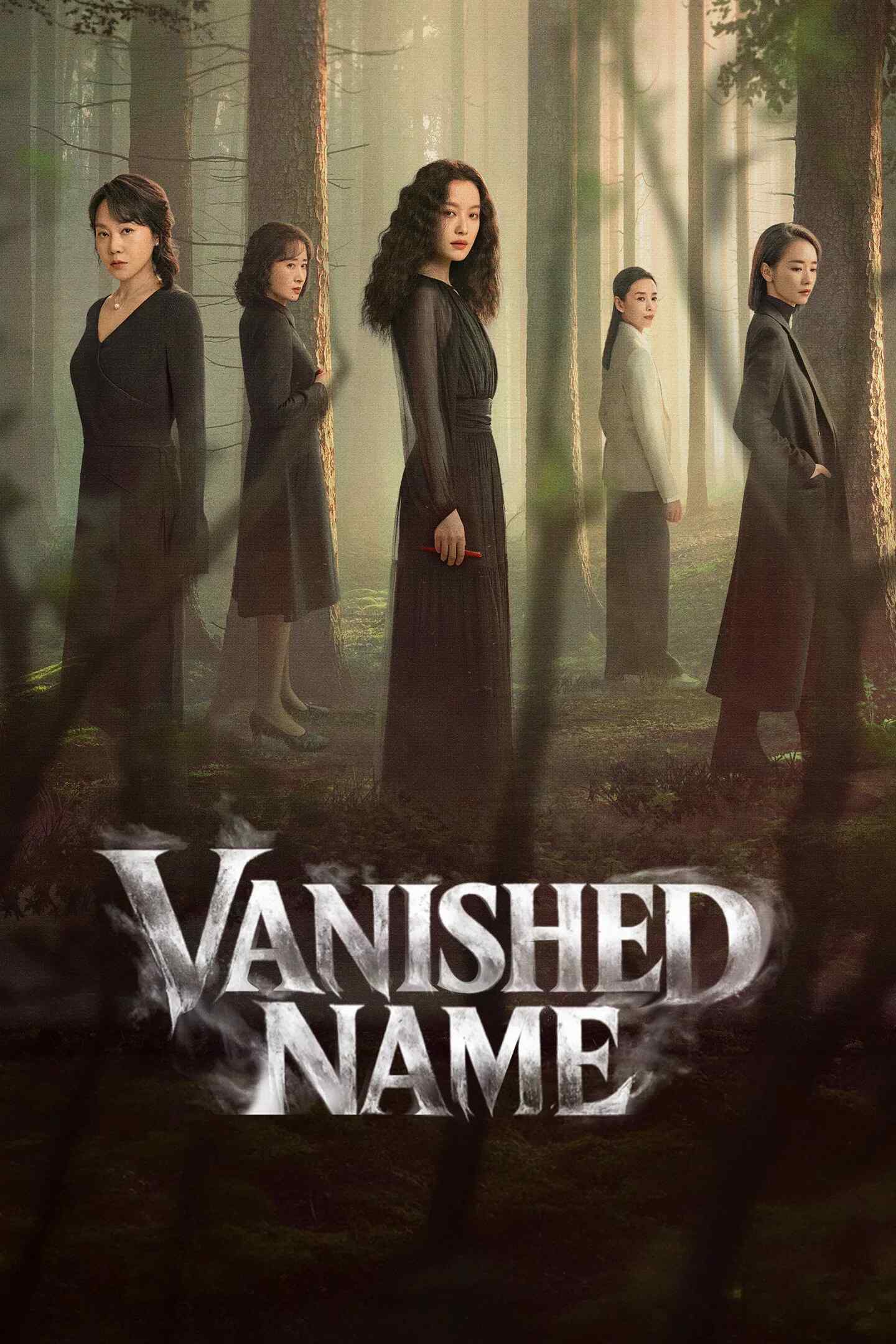 Poster chính thức của phim Phim Tâm Lý, Phim Bí Ẩn "Cái Tên Ẩn Danh" (Vanished Name - 2026), với sự tham gia của diễn viên Nghê Ni và Diêm Ni.