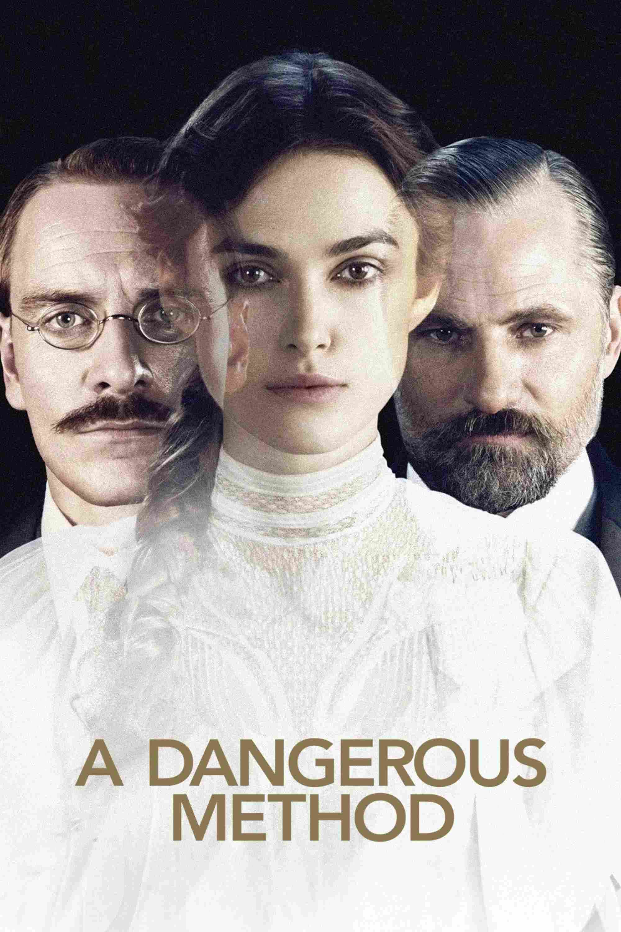 Poster chính thức của phim Phim Tâm Lý "Cám Dỗ Chết Người" (A Dangerous Method - 2011), với sự tham gia của diễn viên Keira Knightley và Viggo Mortensen.