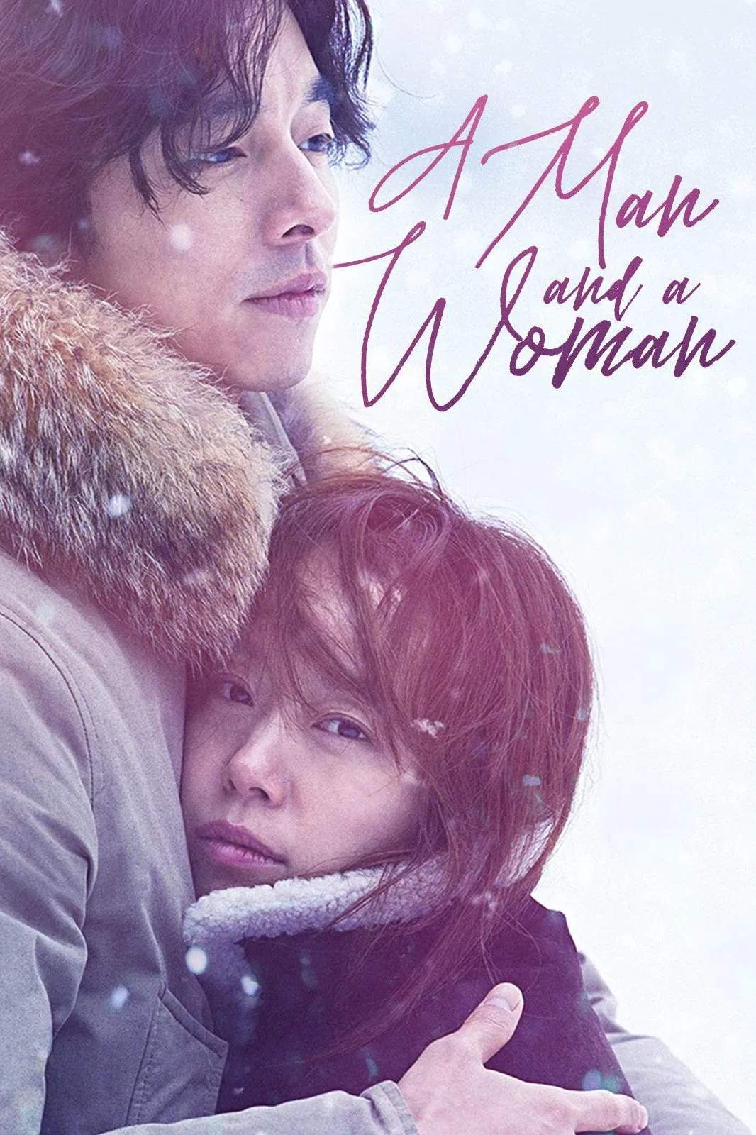 Poster chính thức của phim Phim Tâm Lý, Phim Tình Cảm "Cám Dỗ Tội Lỗi" (A Man and a Woman - 2016), với sự tham gia của diễn viên Jeon Do-yeon và Gong Yoo.