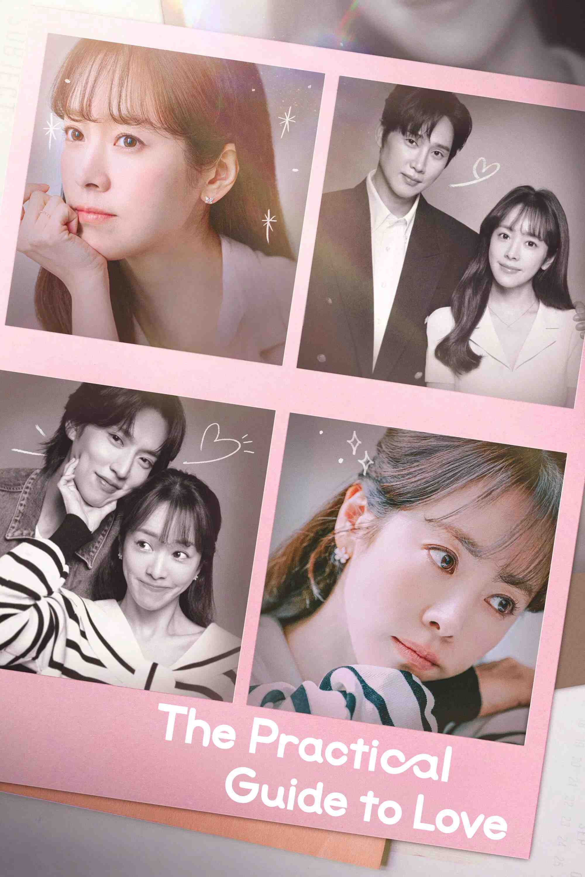 Poster chính thức của phim Phim Hài "Cẩm Nang Yêu" (The Practical Guide to Love - 2026), với sự tham gia của diễn viên Han Ji-min và Park Sung-hoon.