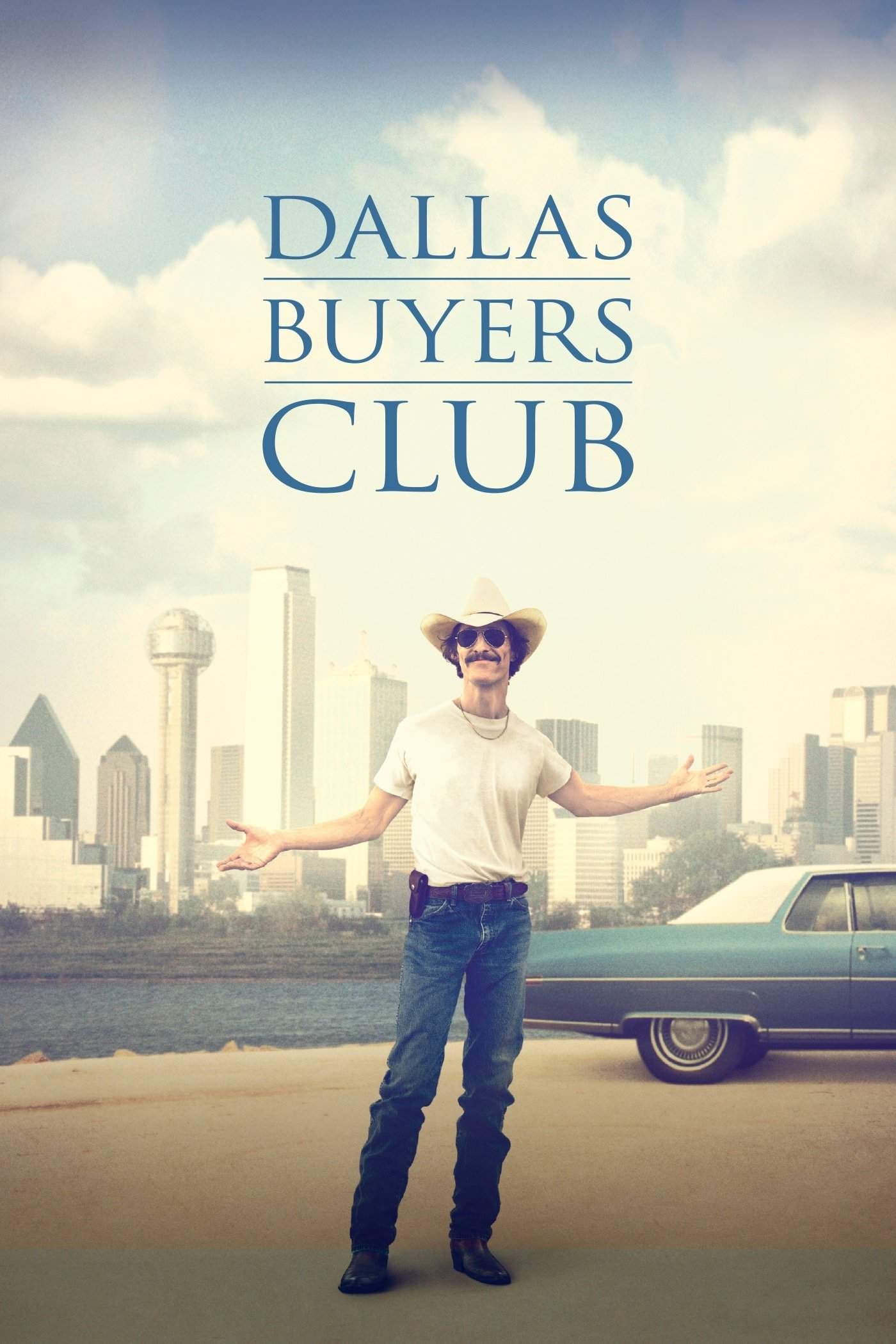 Poster chính thức của phim Phim Tâm Lý, Phim Lịch Sử "Căn Bệnh Thế Kỷ" (Dallas Buyers Club - 2013), với sự tham gia của diễn viên Matthew McConaughey và Jennifer Garner.
