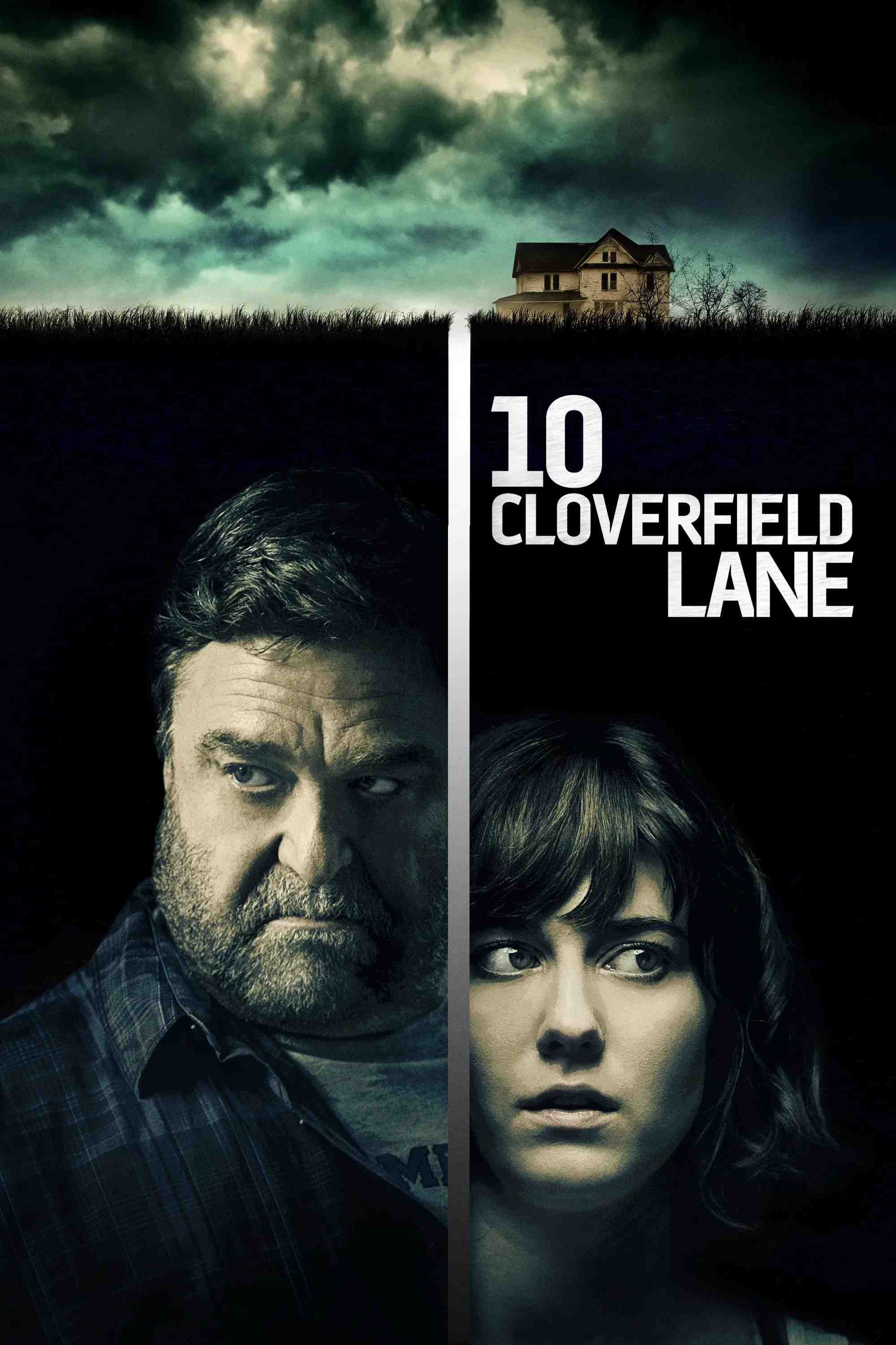 Poster chính thức của phim Phim Giật Gân, Phim Viễn Tưởng "Căn Hầm" (10 Cloverfield Lane - 2016), với sự tham gia của diễn viên John Goodman và Mary Elizabeth Winstead.