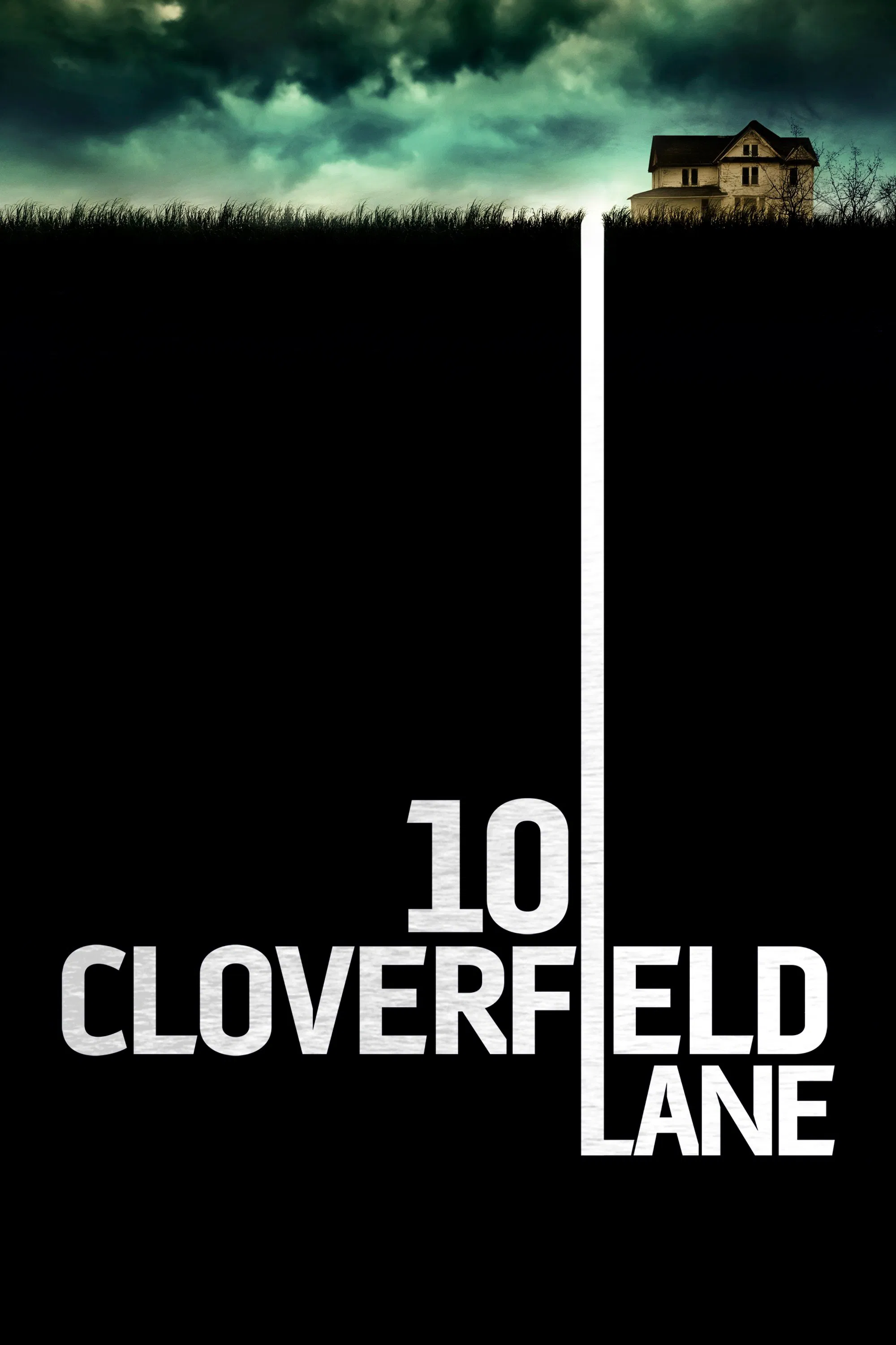 Poster chính thức của phim Phim Giật Gân, Phim Viễn Tưởng "Căn Hầm Ma Quái" (10 Cloverfield Lane - 2016), với sự tham gia của diễn viên John Goodman và Mary Elizabeth Winstead.