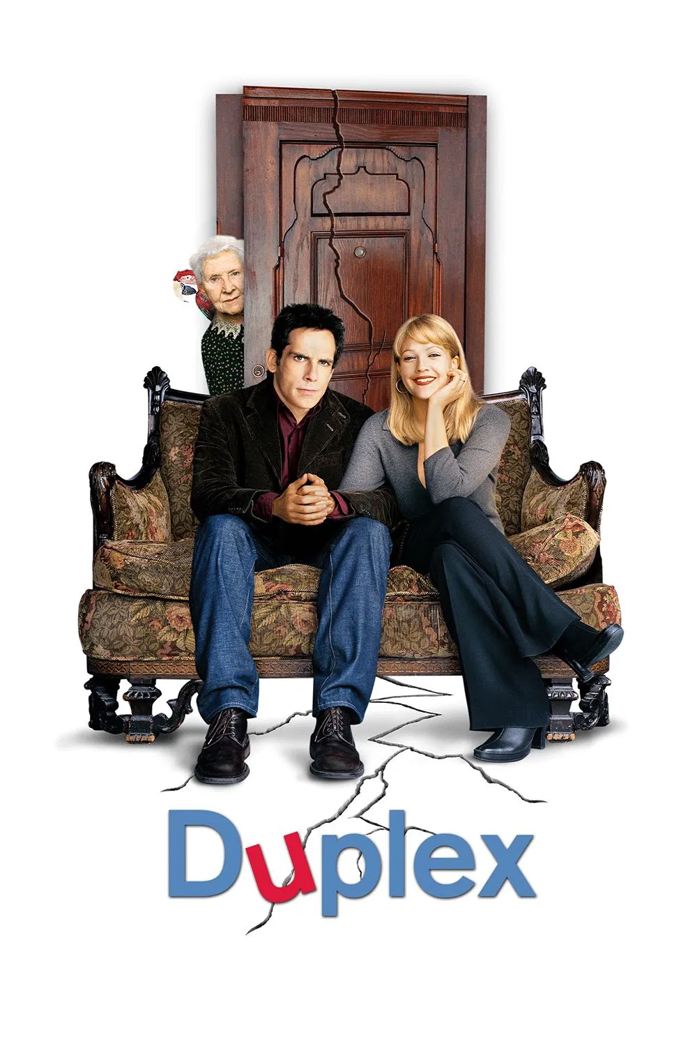 Poster chính thức của phim Phim Hài "Căn Hộ Cho Thuê" (Duplex - 2003), với sự tham gia của diễn viên Ben Stiller và Drew Barrymore.