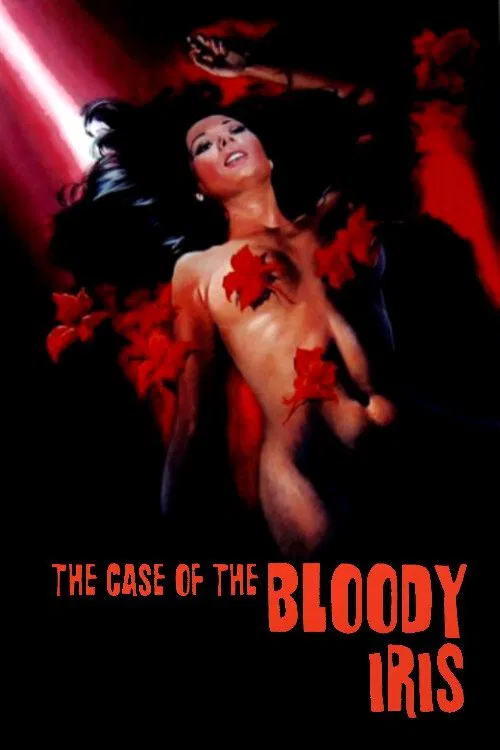 Poster chính thức của phim Phim Giật Gân, Phim Bí Ẩn "Căn Hộ Tử Thần" (The Case of the Bloody Iris - 1972), với sự tham gia của diễn viên Edwige Fenech và George Hilton.