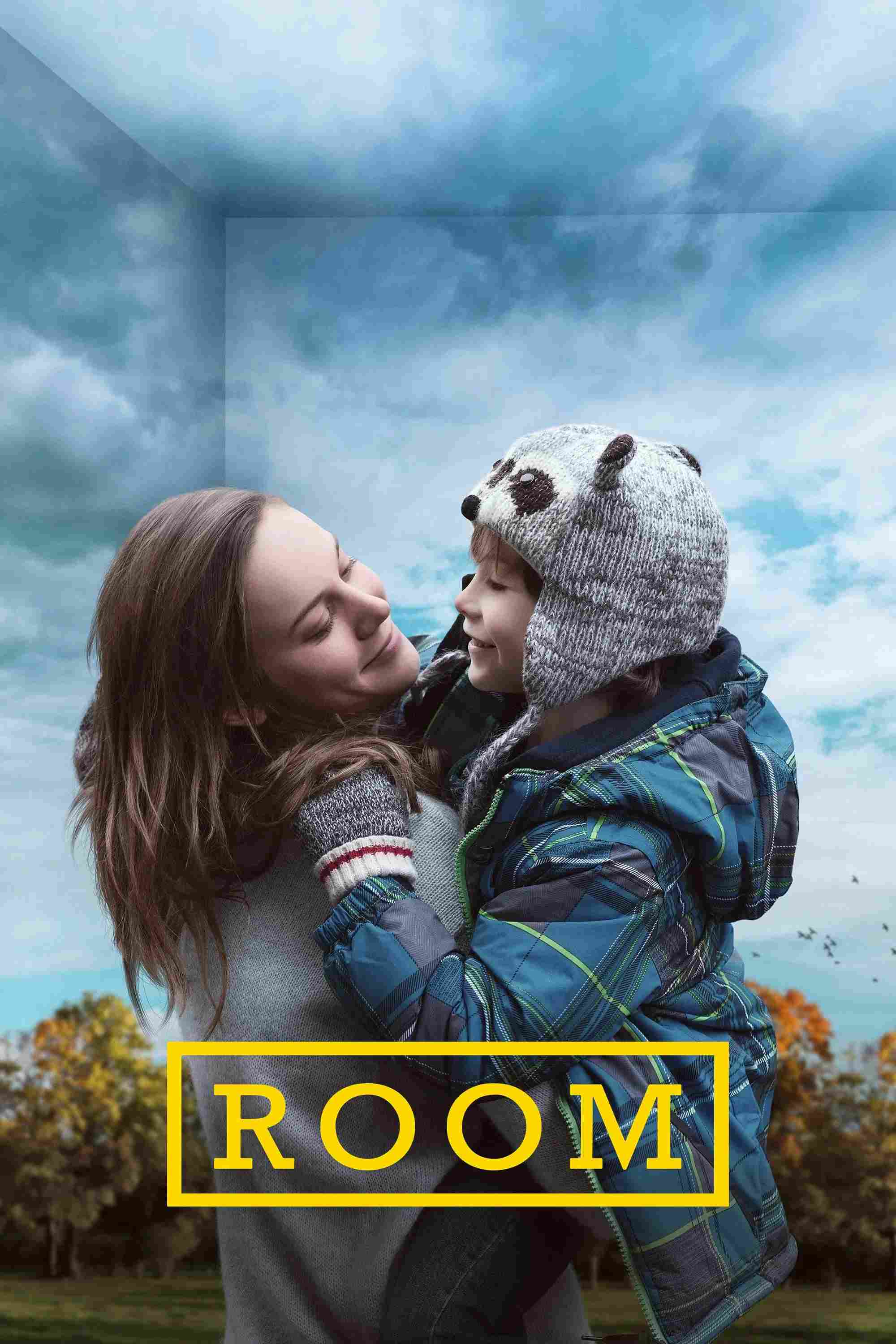 Poster chính thức của phim Phim Tâm Lý, Phim Giật Gân "Căn Phòng Giam Hãm" (Room - 2015), với sự tham gia của diễn viên Brie Larson và Jacob Tremblay.