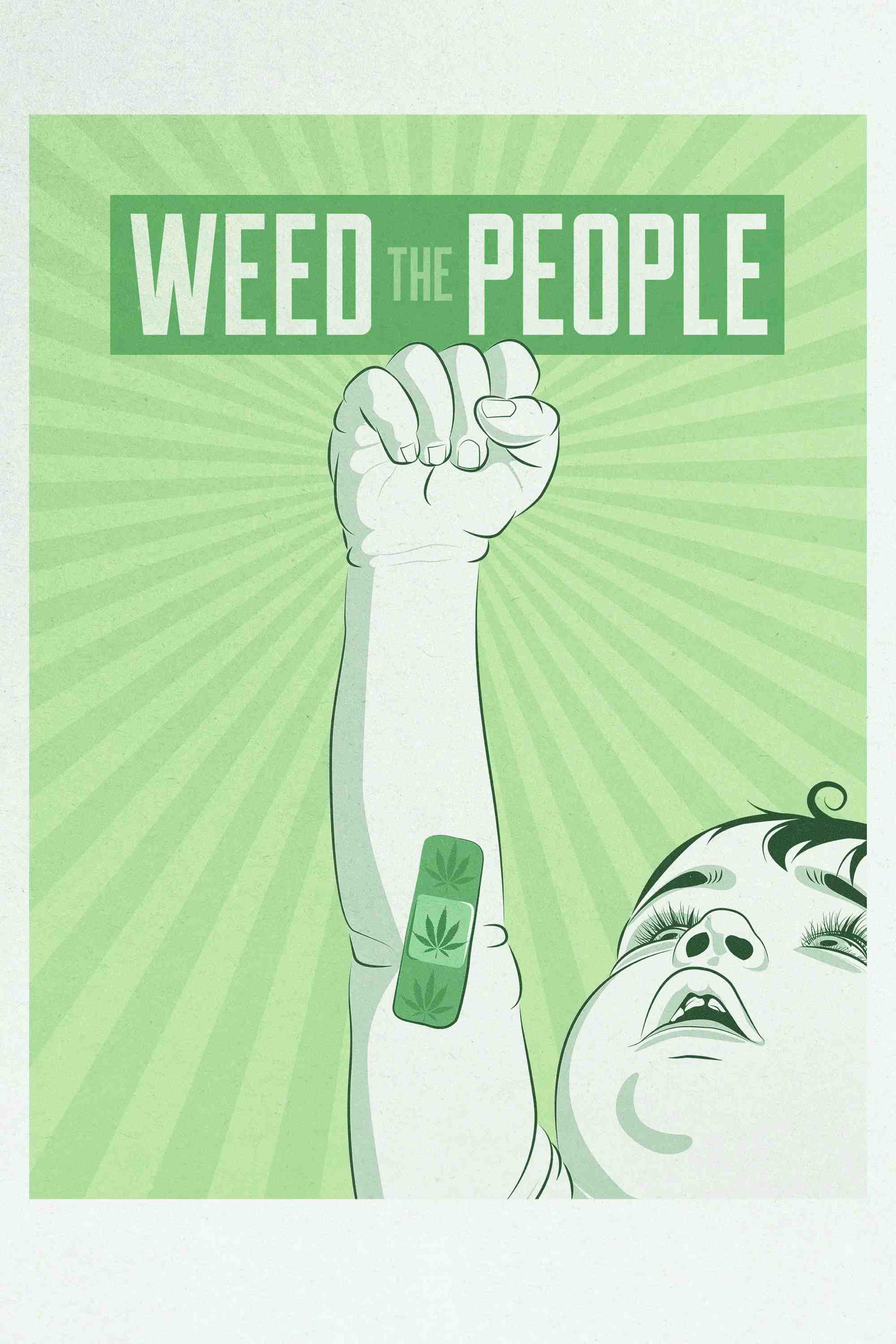 Poster chính thức của phim Phim Tài Liệu "Cần Sa - Phương Thuốc Liều Lĩnh" (Weed the People - 2018).