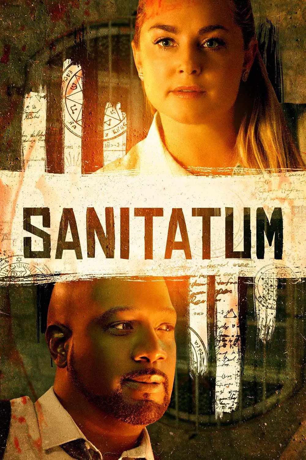 Poster chính thức của phim Phim Tâm Lý "Cảnh Sát Chìm" (Sanitatum - 2018), với sự tham gia của diễn viên Elisabeth Röhm và Richard T. Jones.