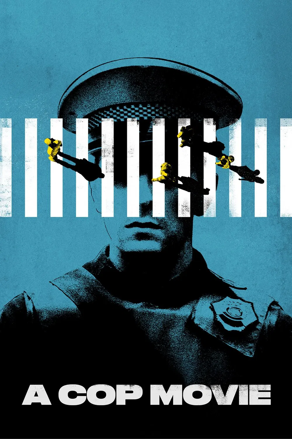 Poster chính thức của phim Phim Tài Liệu, Phim Hình Sự "Cảnh sát Mexico" (A Cop Movie - 2021), với sự tham gia của diễn viên Mónica del Carmen và Raúl Briones.