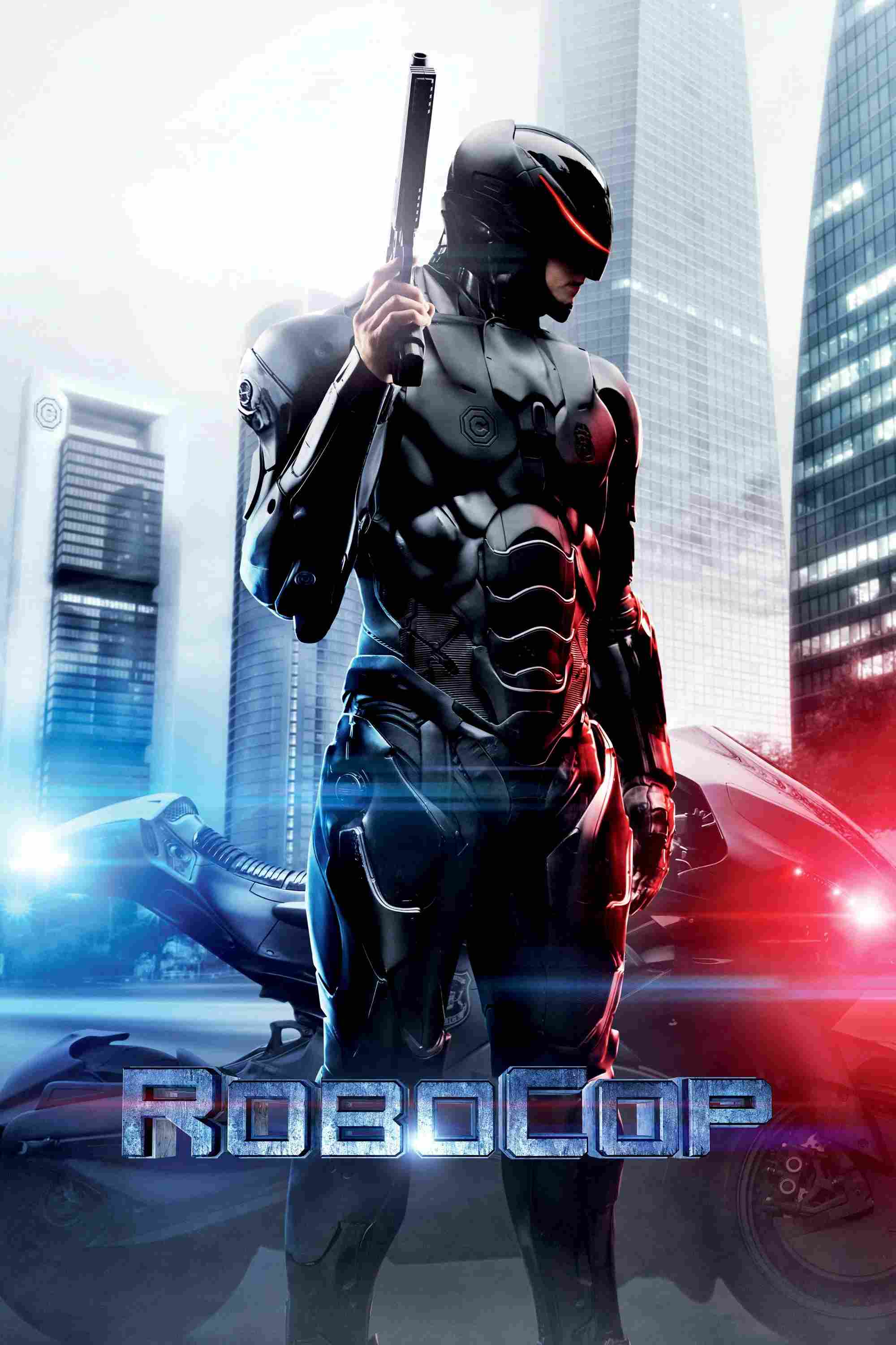 Poster chính thức của phim Phim Viễn Tưởng, Phim Hành Động "Cảnh Sát Người Máy 2014" (RoboCop - 2014), với sự tham gia của diễn viên Joel Kinnaman và Gary Oldman.