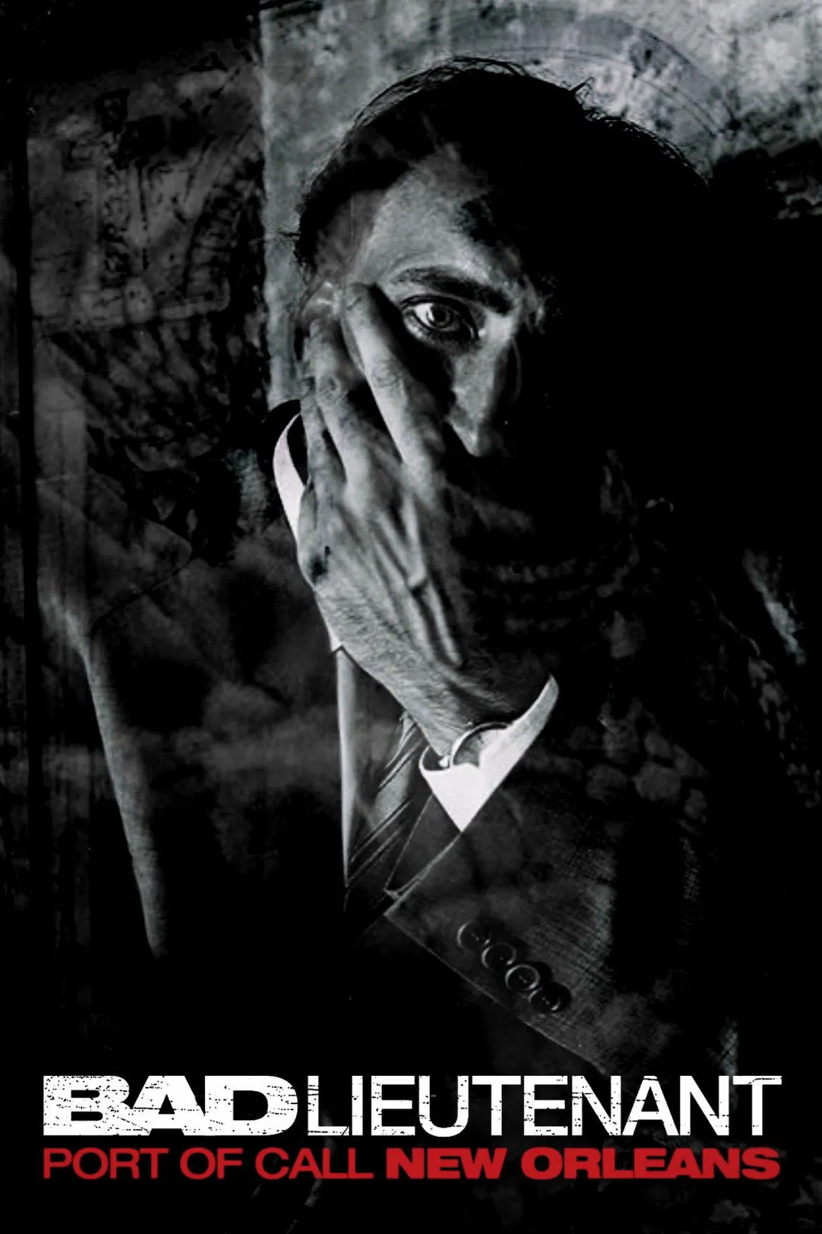 Poster chính thức của phim Phim Tâm Lý, Phim Hình Sự "Cảnh Sát Phạm Tội" (Bad Lieutenant: Port of Call - New Orleans - 2009), với sự tham gia của diễn viên Nicolas Cage và Eva Mendes.