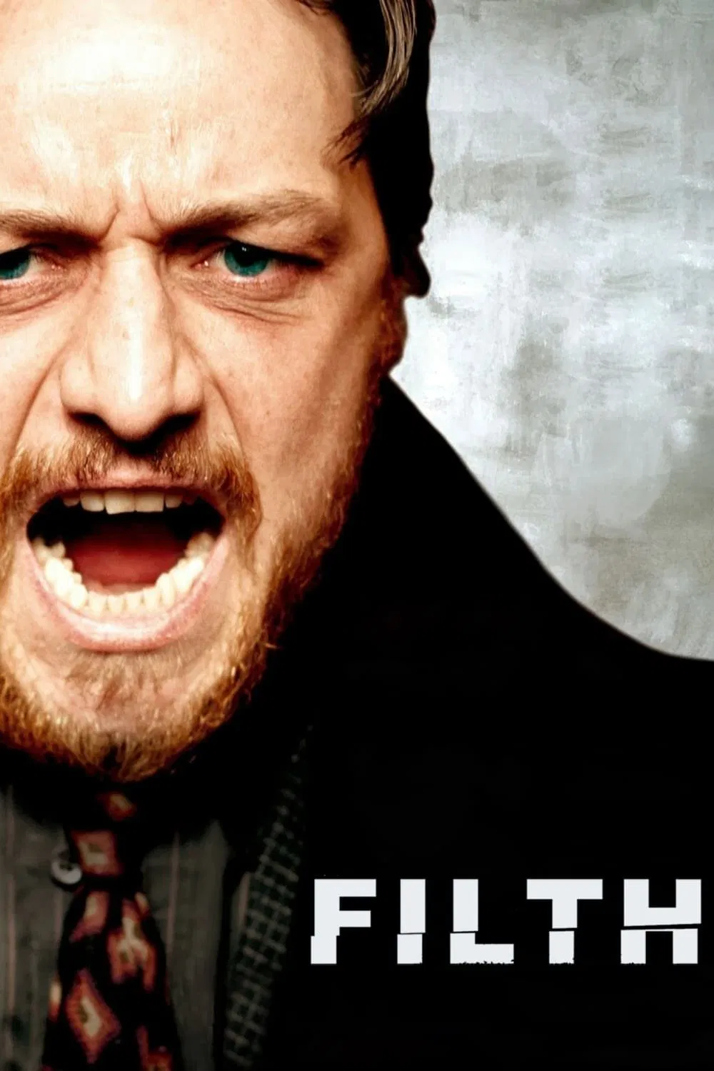 Poster chính thức của phim Phim Hình Sự, Phim Tâm Lý "Cảnh Sát Xảo Quyệt" (Filth - 2013), với sự tham gia của diễn viên James McAvoy và Jamie Bell.
