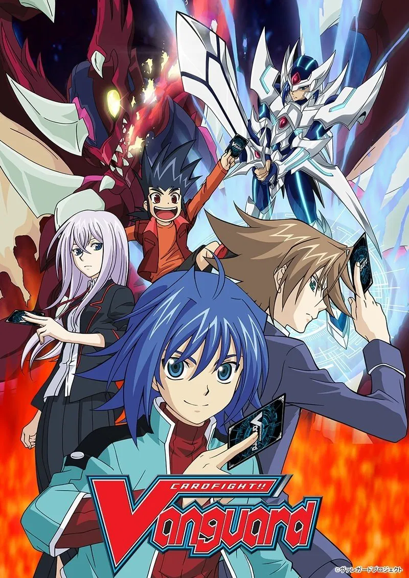 Poster chính thức của phim Phim Hành Động & Phiêu Lưu, Phim Hoạt Hình "Cardfight!! Vanguard" (Cardfight!! Vanguard - 2011), với sự tham gia của diễn viên Mark Ishii.