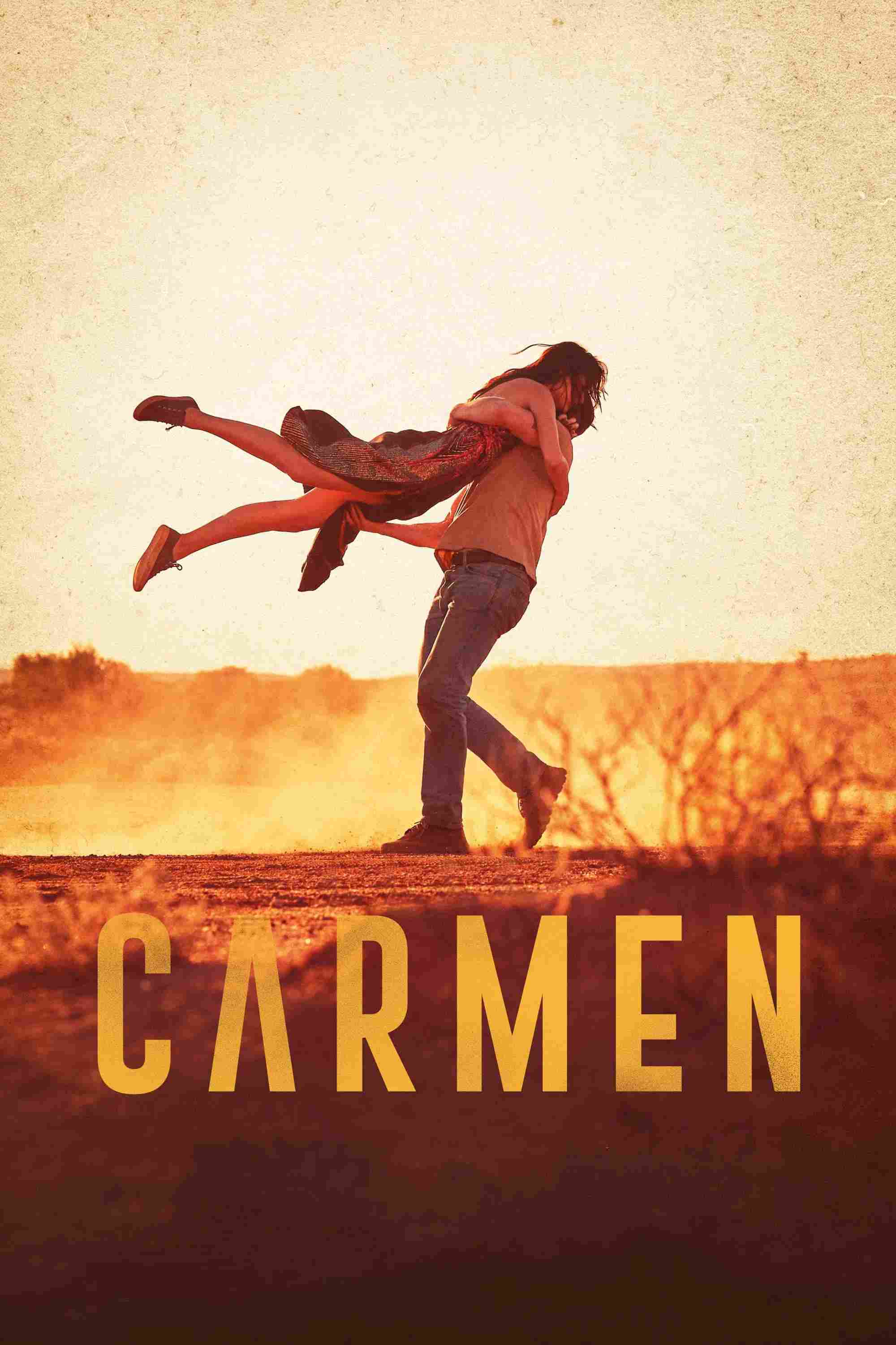 Poster chính thức của phim Phim Tâm Lý "Carmen" (Carmen - 2023), với sự tham gia của diễn viên Melissa Barrera và Paul Mescal.