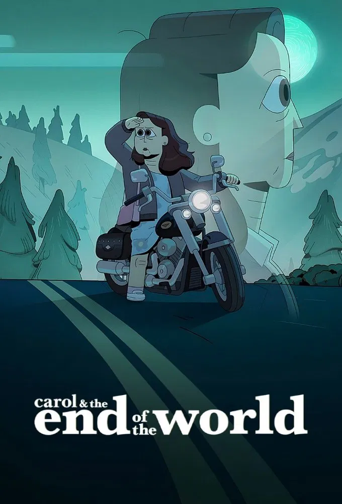 Poster chính thức của phim Phim Hoạt Hình, Phim Hài "Carol và ngày tận thế" (Carol & the End of the World - 2023), với sự tham gia của diễn viên Martha Kelly.