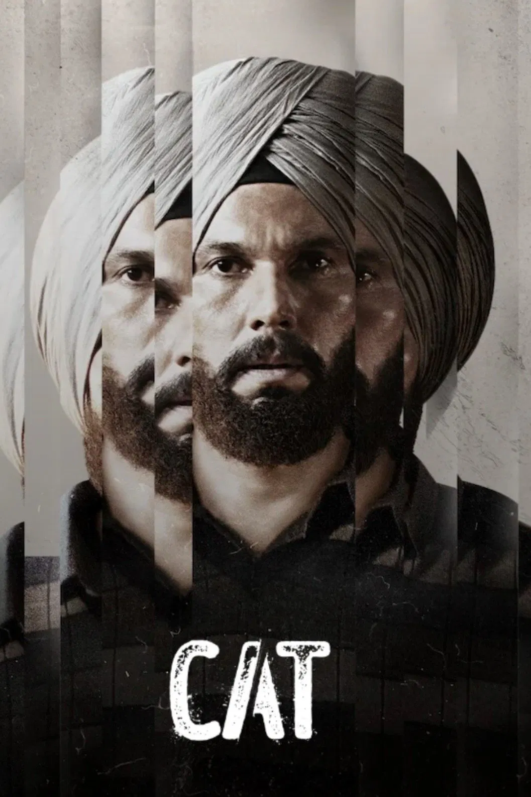Poster chính thức của phim Phim Hình Sự, Phim Tâm Lý "CAT" (CAT - 2022), với sự tham gia của diễn viên Randeep Hooda và Suvinder Vicky.