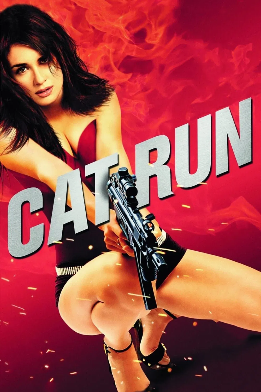 Poster chính thức của phim Phim Hành Động, Phim Hài "Cat Run" (Cat Run - 2011), với sự tham gia của diễn viên Paz Vega và Janet McTeer.