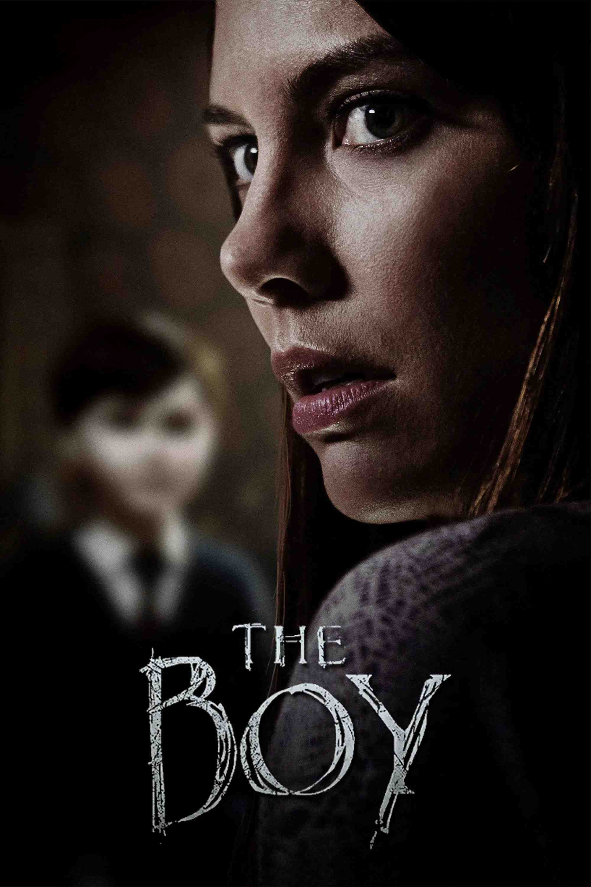Poster chính thức của phim Phim Kinh Dị, Phim Bí Ẩn "Cậu Bé Ma" (The Boy - 2016), với sự tham gia của diễn viên Lauren Cohan và Rupert Evans.