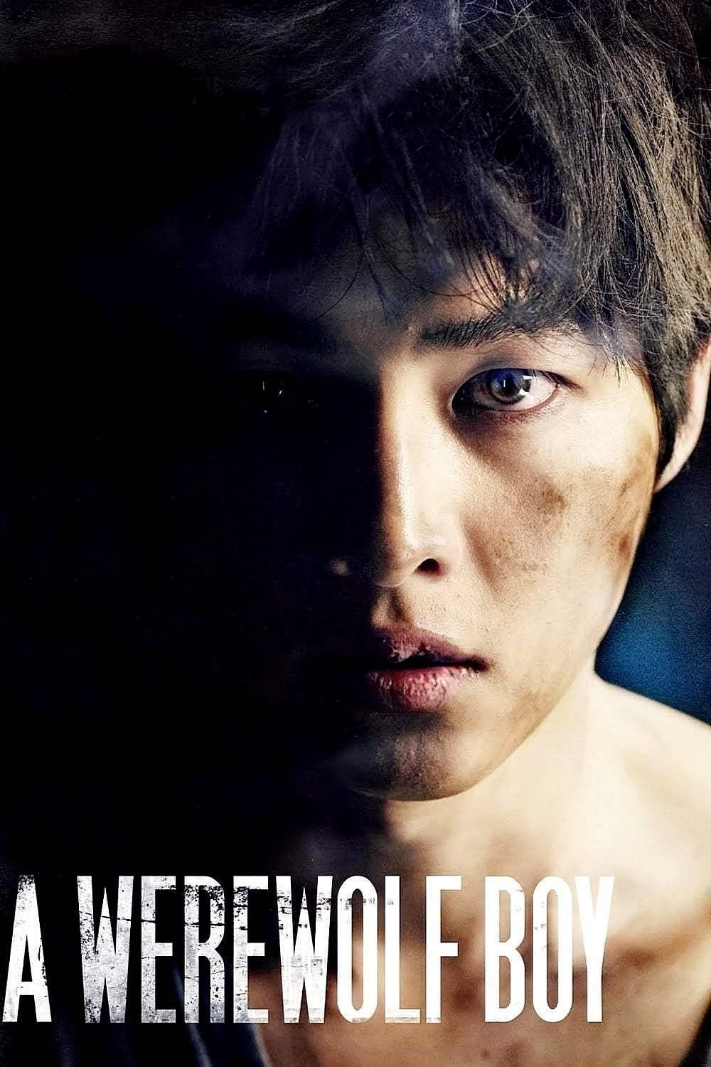 Poster chính thức của phim Phim Tình Cảm, Phim Giả Tượng "Cậu bé người sói" (A Werewolf Boy - 2012), với sự tham gia của diễn viên Song Joong-ki và Park Bo-young.