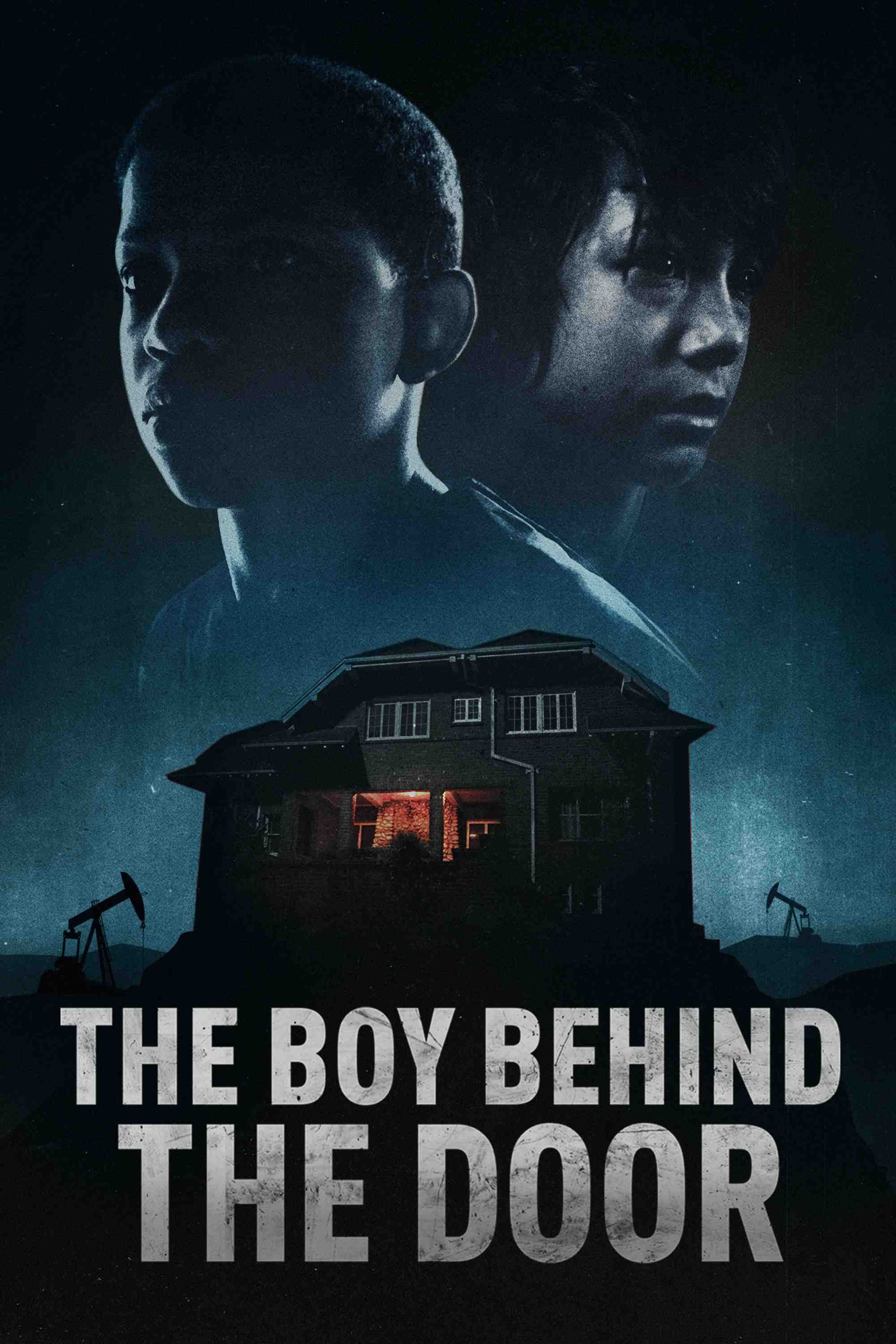 Poster chính thức của phim Phim Kinh Dị "Cậu Bé Sau Cánh Cửa" (The Boy Behind the Door - 2020), với sự tham gia của diễn viên Lonnie Chavis và Ezra Dewey.