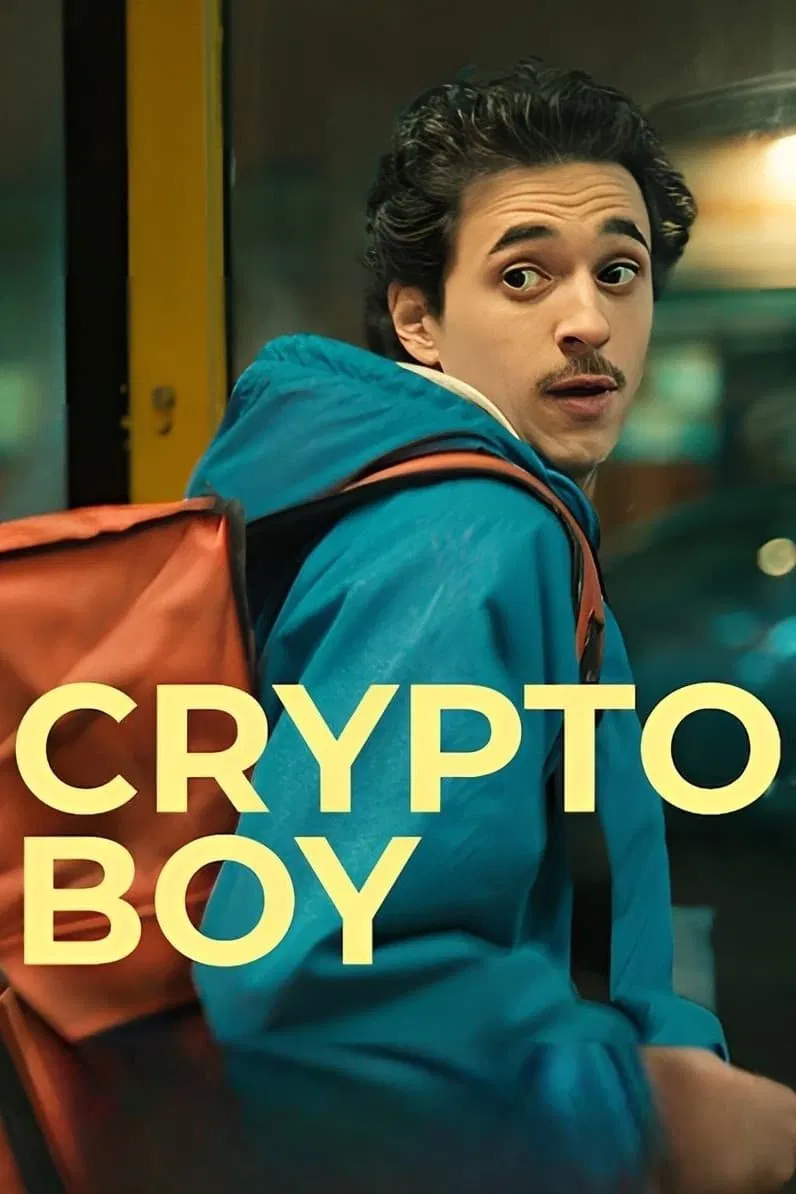 Poster chính thức của phim Phim Tâm Lý "Cậu Bé Tiền Điện Tử" (Crypto Boy - 2023), với sự tham gia của diễn viên Shahine El-Hamus và Sabri Saad El-Hamus.