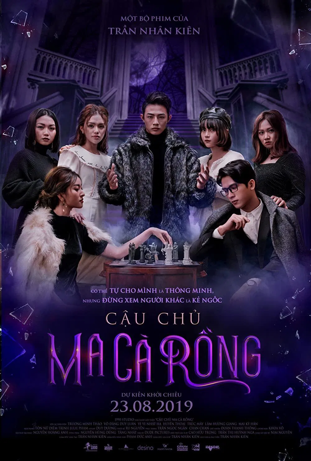 Poster chính thức của phim Phim Tâm Lý, Phim Kinh Dị "Cậu Chủ Ma Cà Rồng" (The Vampire - 2019), với sự tham gia của diễn viên Trương Minh Thảo và Võ Đặng Duy Luân.