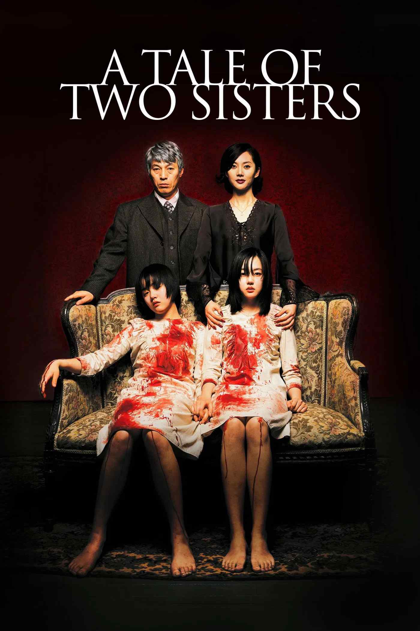 Poster chính thức của phim Phim Tâm Lý, Phim Kinh Dị "Câu Chuyện Hai Chị Em" (A Tale of Two Sisters - 2003), với sự tham gia của diễn viên Lim Soo-jung và Moon Geun-young.