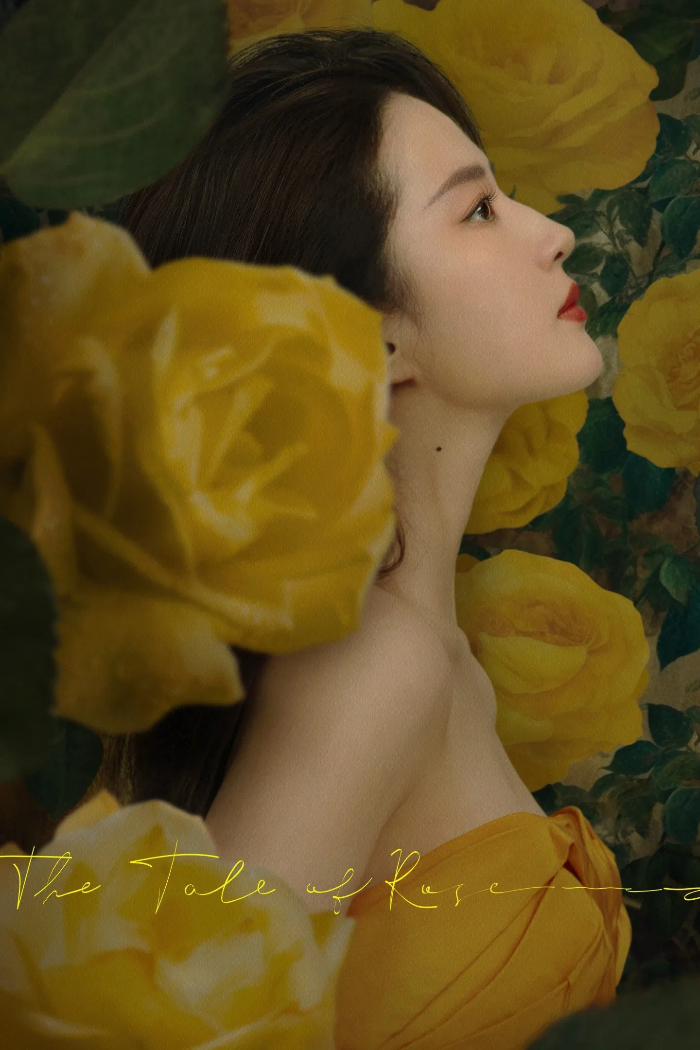 Poster chính thức của phim Phim Tâm Lý "Câu Chuyện Của Hoa Hồng" (The Tale of Rose - 2024), với sự tham gia của diễn viên Lưu Diệc Phi và Đồng Đại Vĩ.