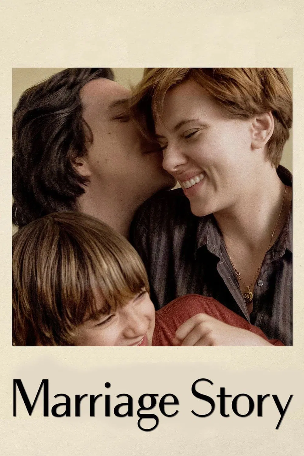 Poster chính thức của phim Phim Tâm Lý "Câu Chuyện Hôn Nhân" (Marriage Story - 2019), với sự tham gia của diễn viên Adam Driver và Scarlett Johansson.