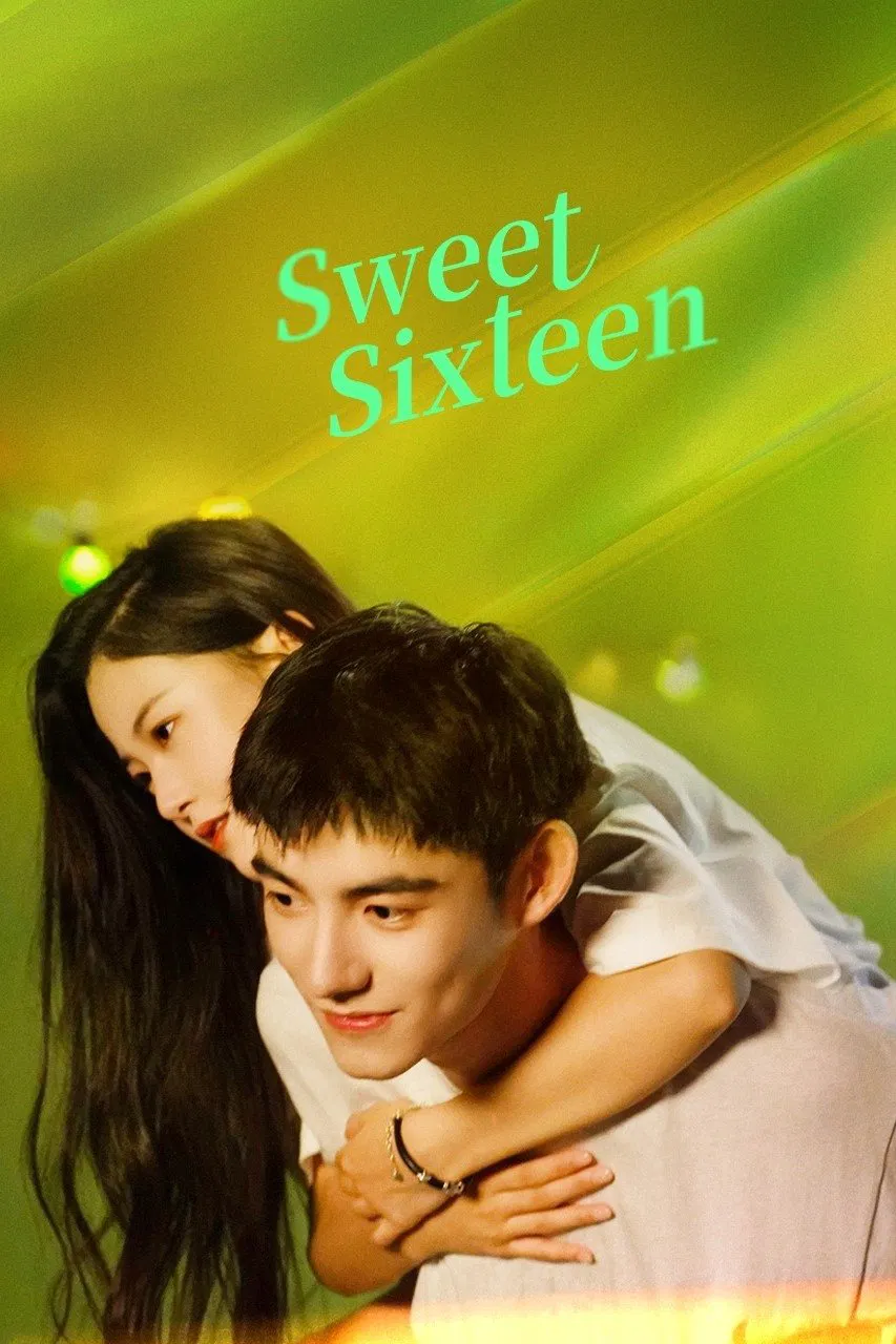 Poster chính thức của phim Phim Tâm Lý "Câu Chuyện Tình Yêu Tuyệt Đẹp" (Sweet Sixteen - 2024), với sự tham gia của diễn viên Ma Haodong và Ji Shuyi.